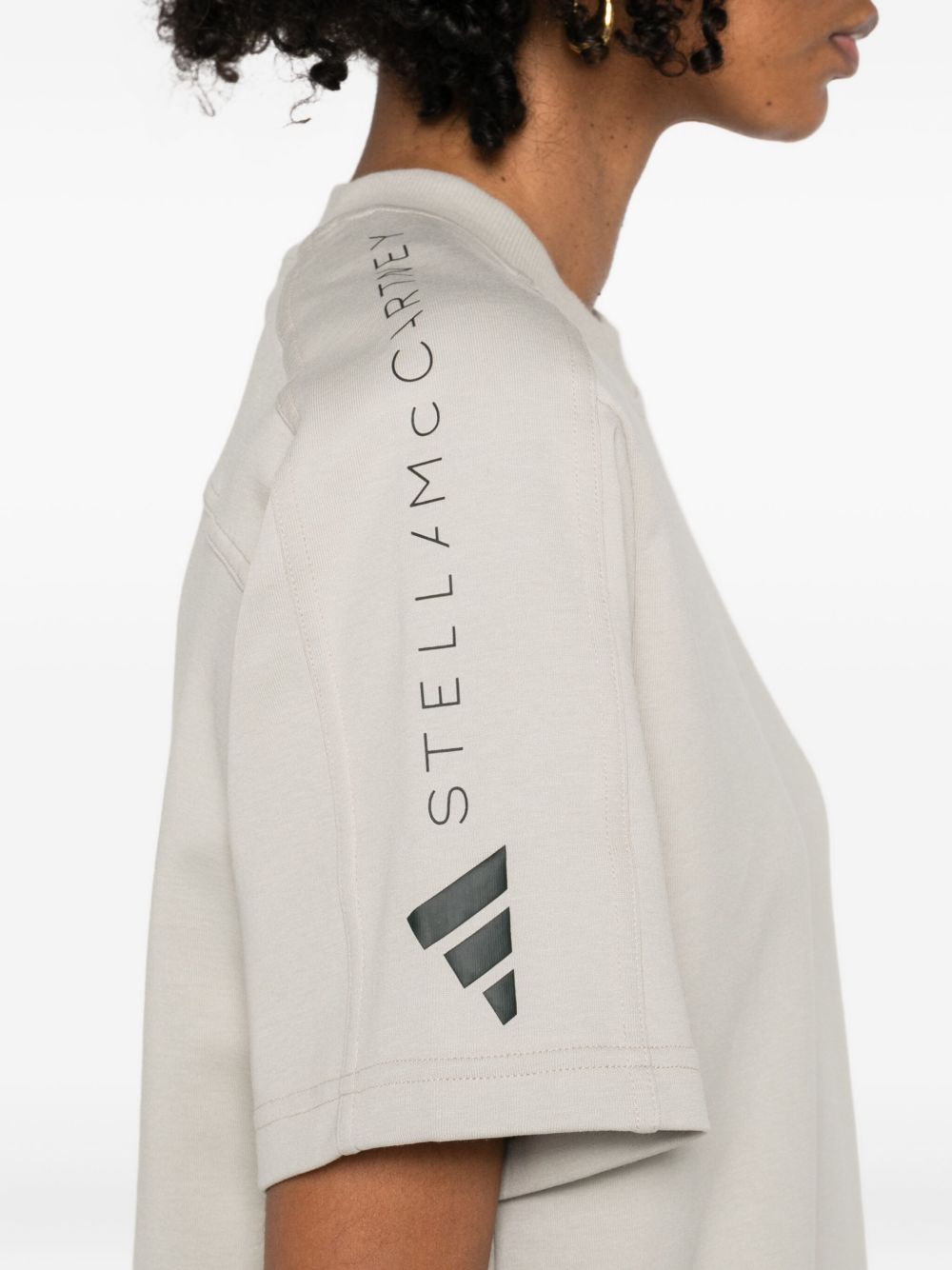 Adidas By Stella McCartney Sweaters JX6781WILGRY (adidas by Stella McCartney / Tシャツ・カットソー ) | adidas by Stella McCartney (アディダス バイ ステラ マッカートニー)(2)