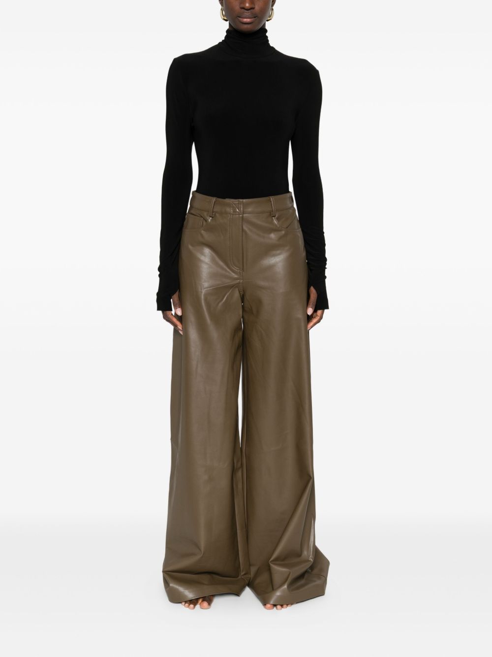 Norma Kamali Top Black KK321BPL205001BLACK (NORMA KAMALI / ボディスーツ ) | NORMA KAMALI (ノーマカマリ)(3)