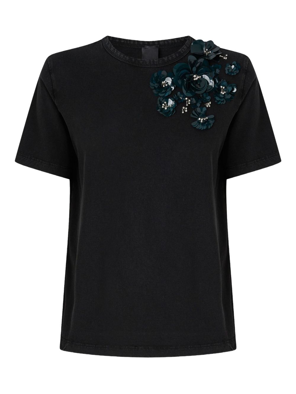 Pinko T-shirts and Polos Black 106030A2ZLDOMINGAZ98 (PINKO / Tシャツ・カットソー ) | PINKO (ピンコ)