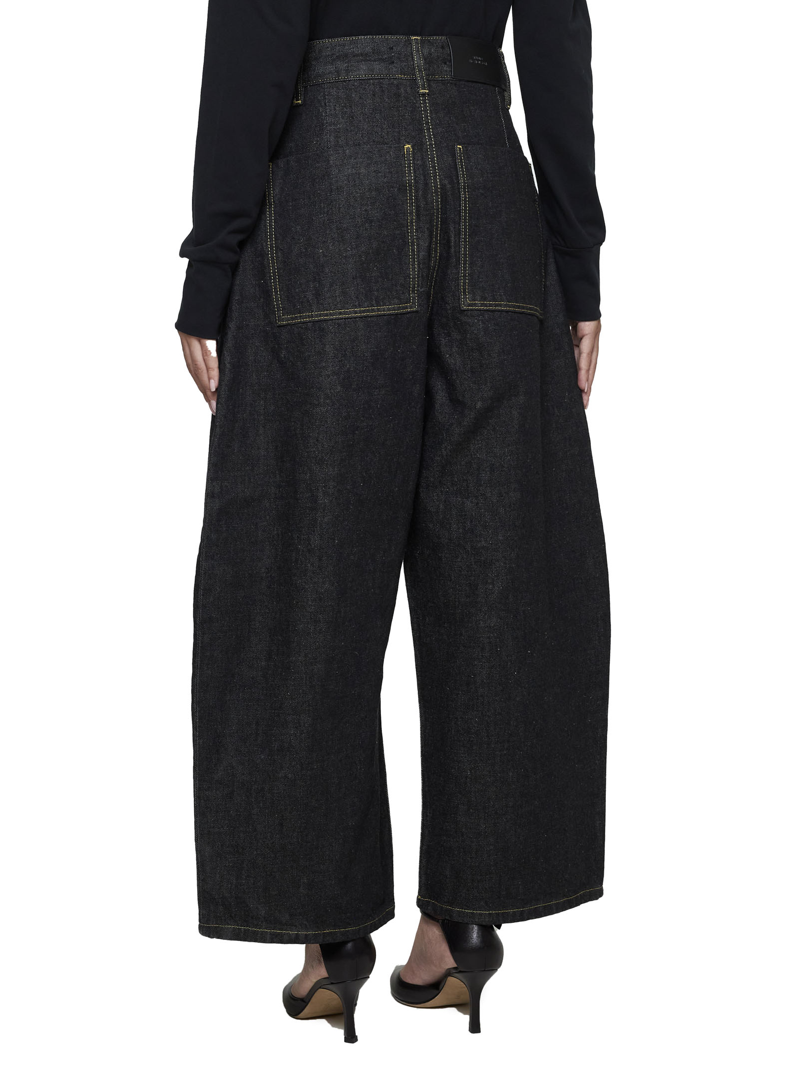 STUDIO NICHOLSON Jeans CHALCOSNWJ14OZREGENDENIMWASHEDBLACK (Studio Nicholson / ジーンズ ) | Studio Nicholson (スタジオニコルソン)(1)