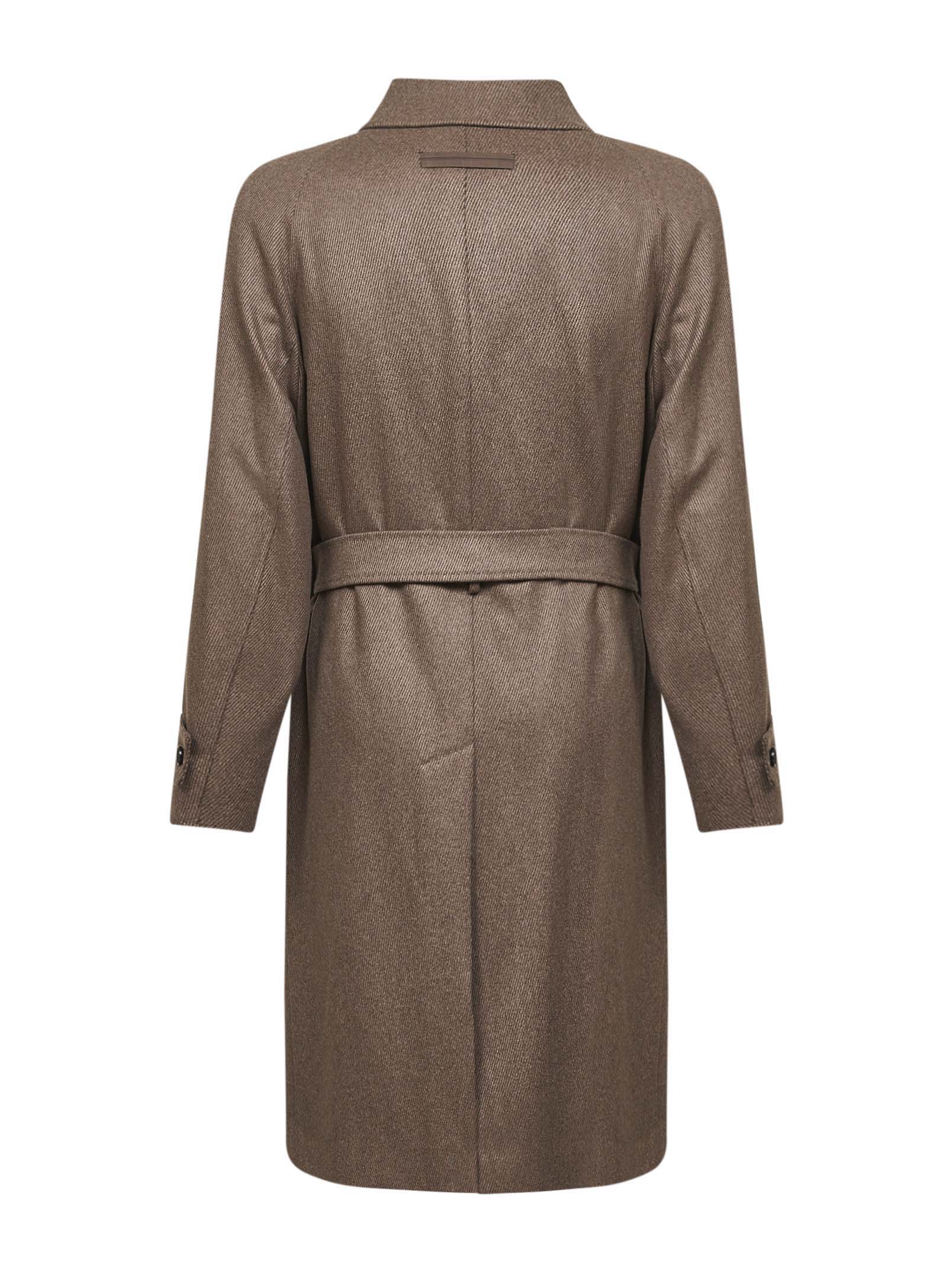 ZEGNA Coats 299506A24VBYS0MARRONEMEDIOUNITO (ZEGNA / コート ) | ZEGNA (ゼニア)(1)