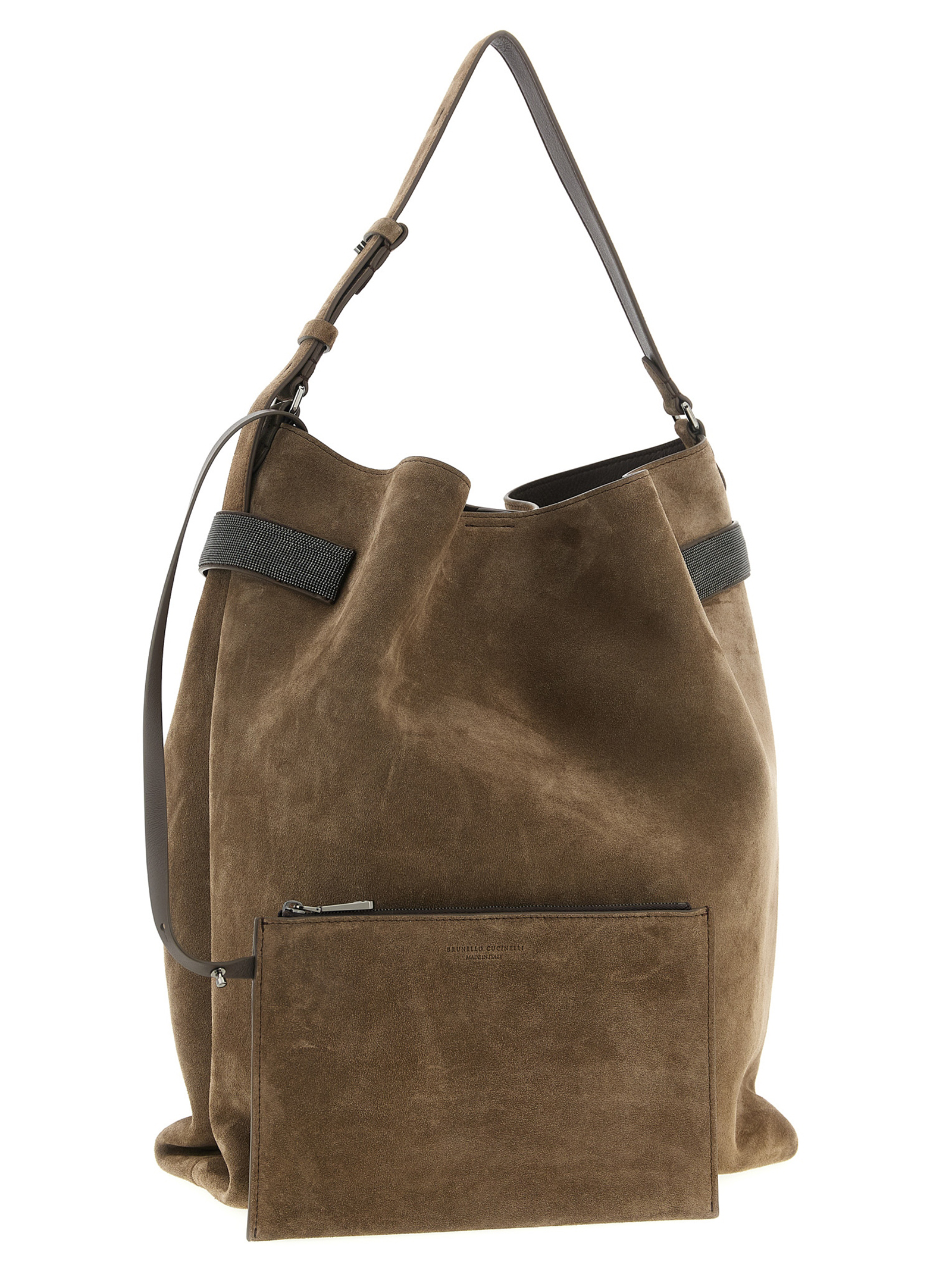 'Essence' shoulder bag MBDLD2744C8769 (Brunello Cucinelli / ハンドバッグ・ショルダーバッグ ) | Brunello Cucinelli (ブルネロ・クチネリ)(2)