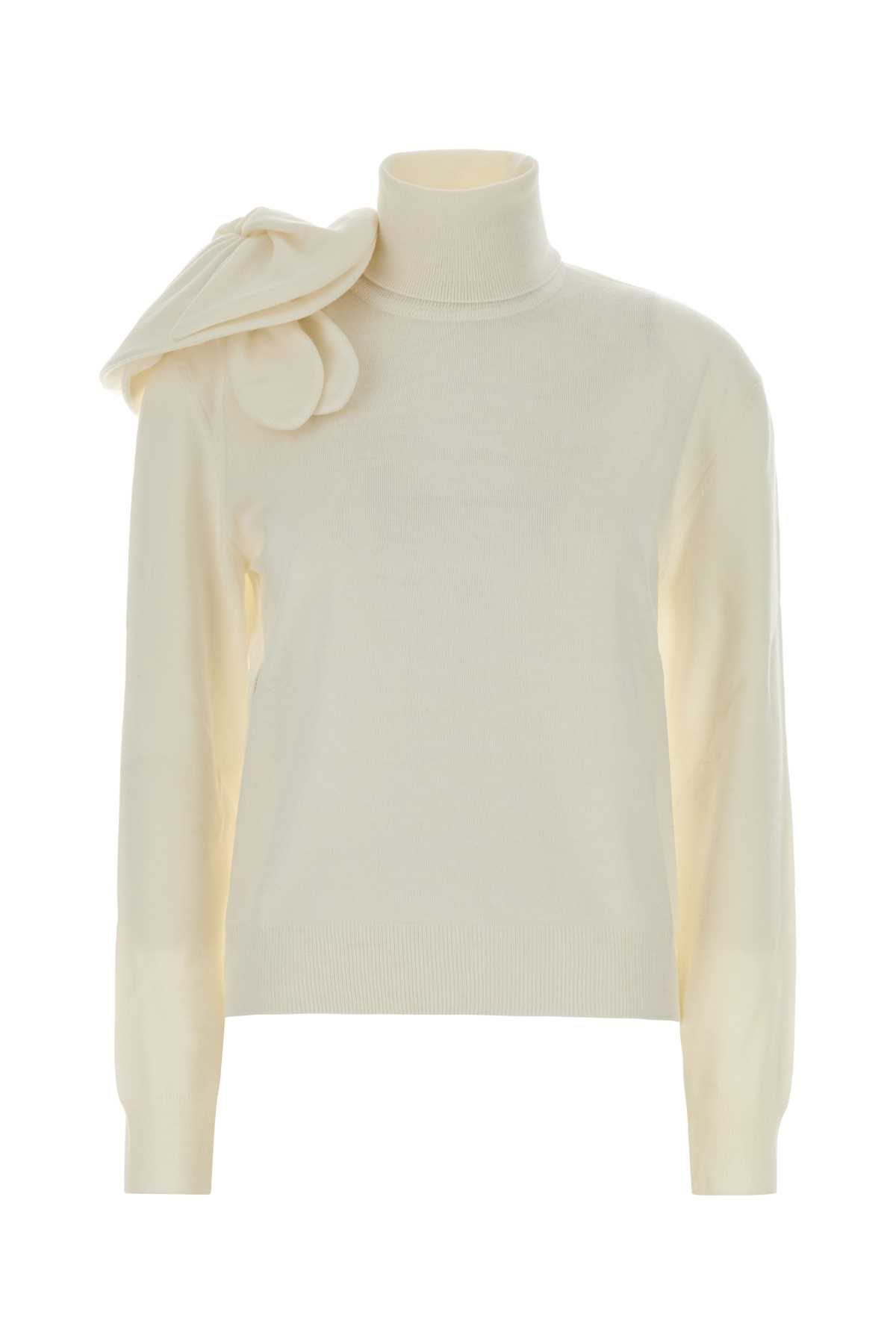 Ivory wool sweater A090354010001 (MOSCHINO / ニット・セーター・カーディガン ) | MOSCHINO (モスキーノ)
