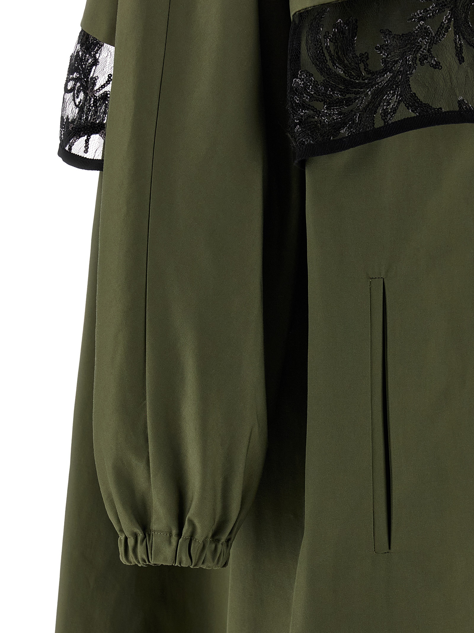 'Incisa' trench coat INCISAGREEN (LE TWINS / コート ) | LE TWINS (レ ツインズ)(4)