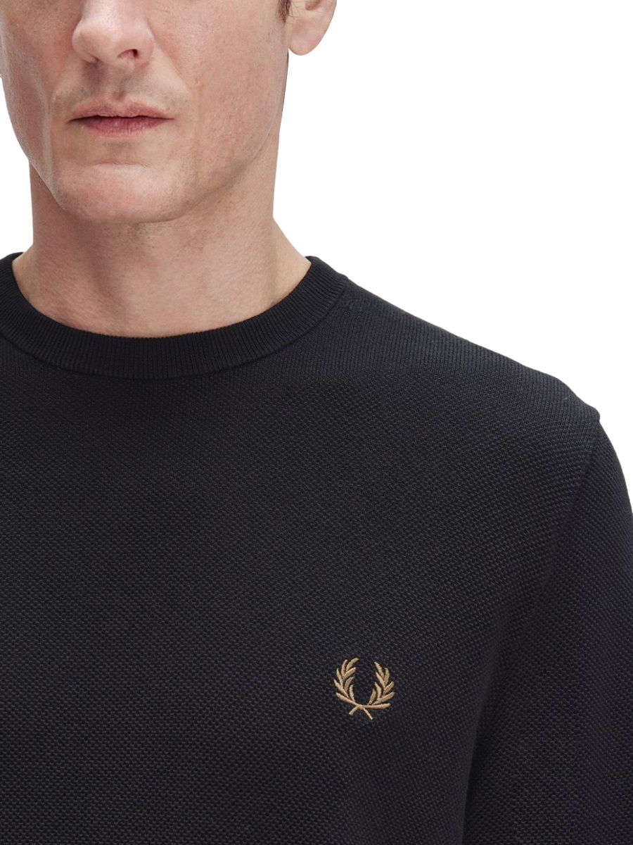 PIQUE SWEATER WITH LOGO FPK130955102 (FRED PERRY / ニット・セーター・カーディガン ) | FRED PERRY (フレッドペリー)(2)