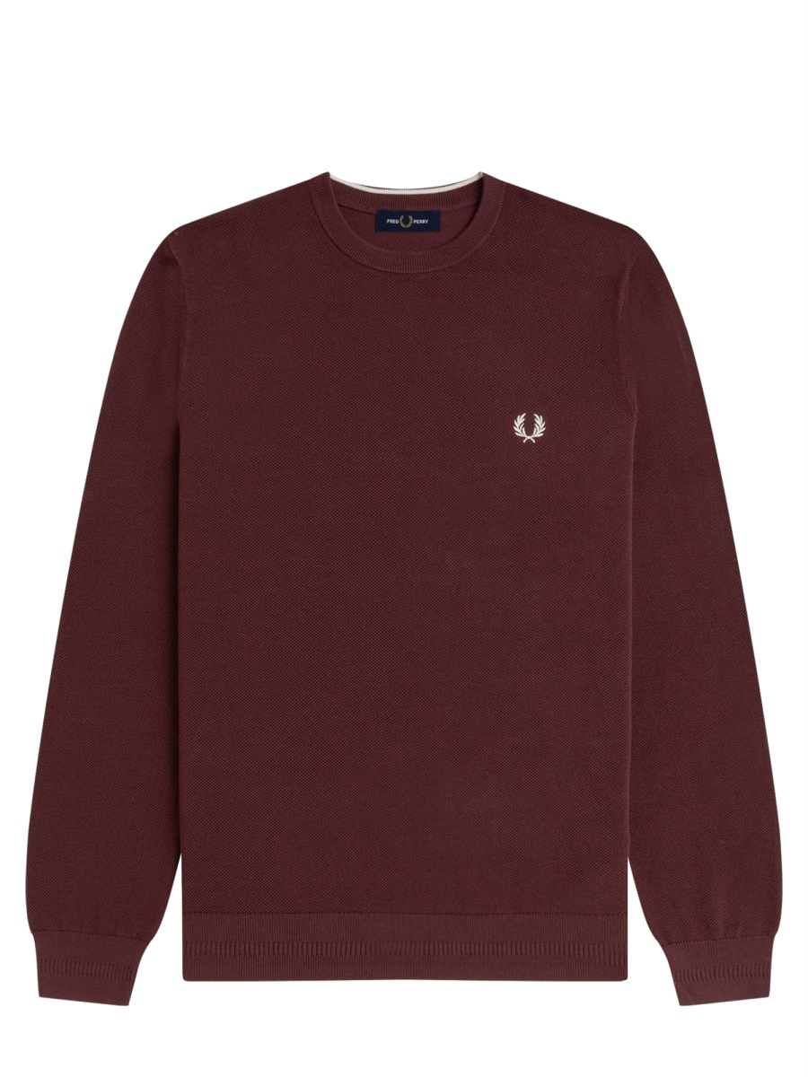 PIQUE SWEATER WITH LOGO FPK130955597 (FRED PERRY / ニット・セーター・カーディガン ) | FRED PERRY (フレッドペリー)(4)