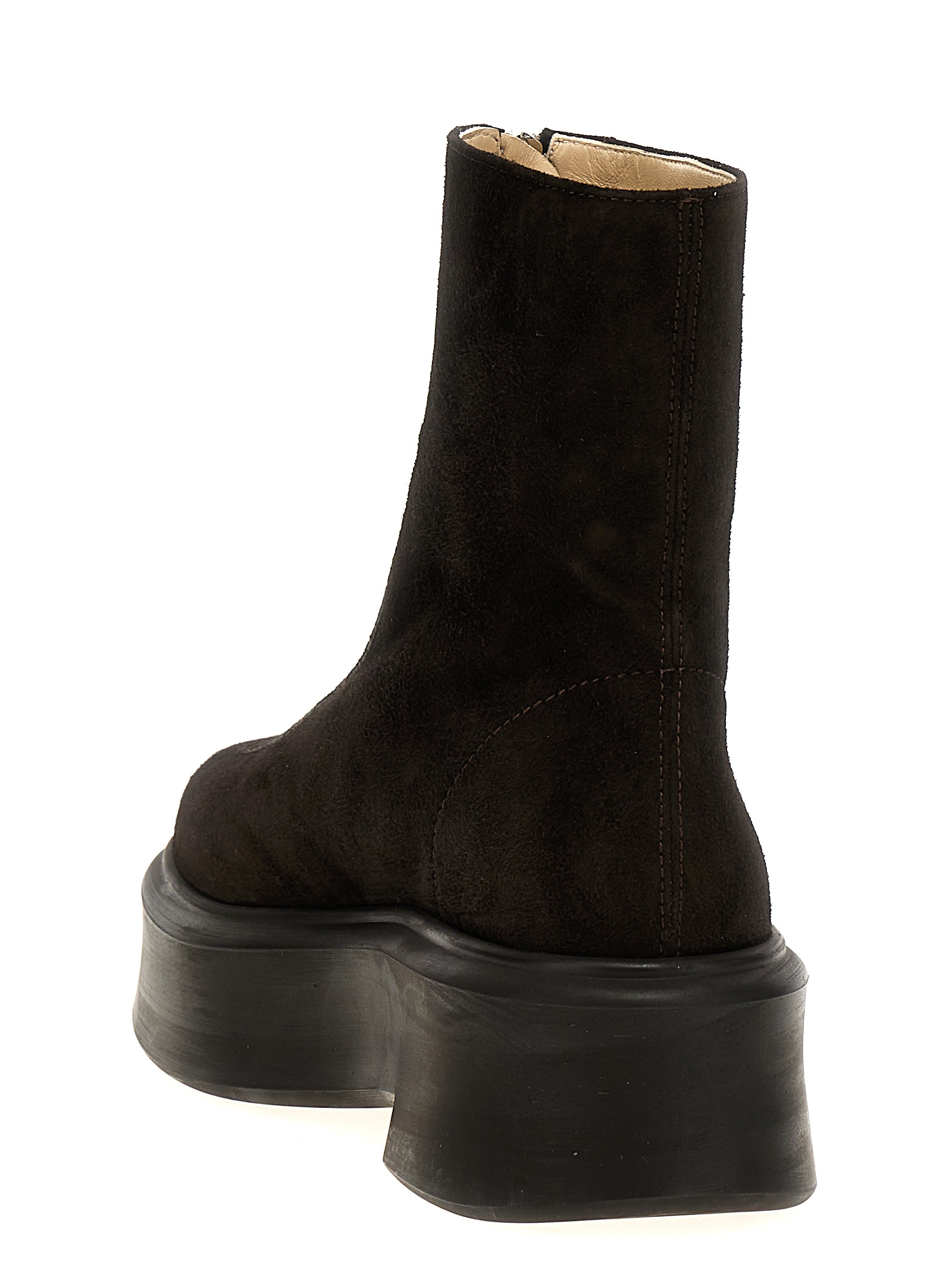 'Zipped Boot I' ankle boots F1144L25DBR (The Row / ブーツ ) | The Row (ザ・ロウ)(2)