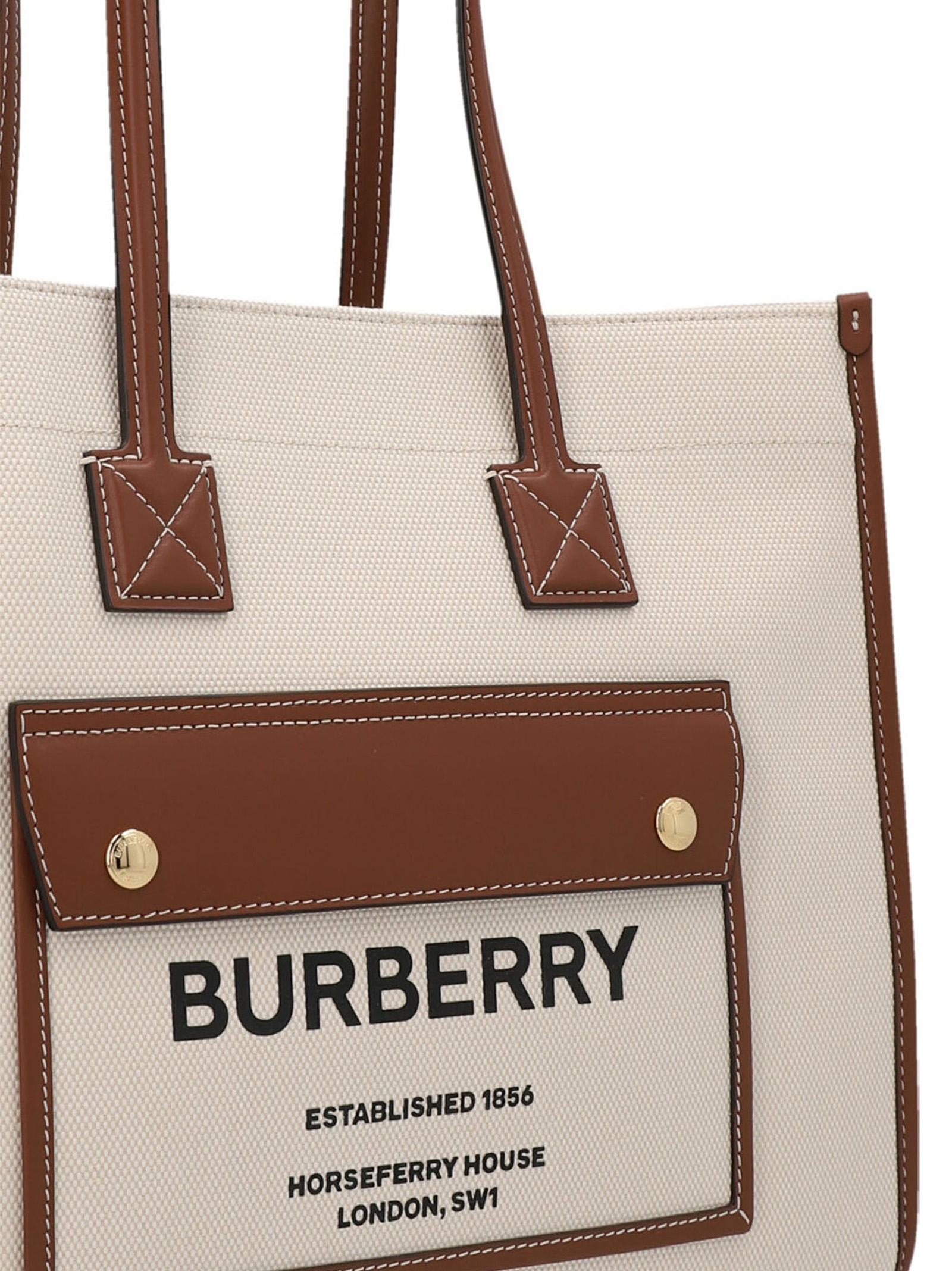 Medium 'Freya' shopping bag 8044129NATURALTAN (Burberry / トートバッグ ) | Burberry (バーバリー)(2)