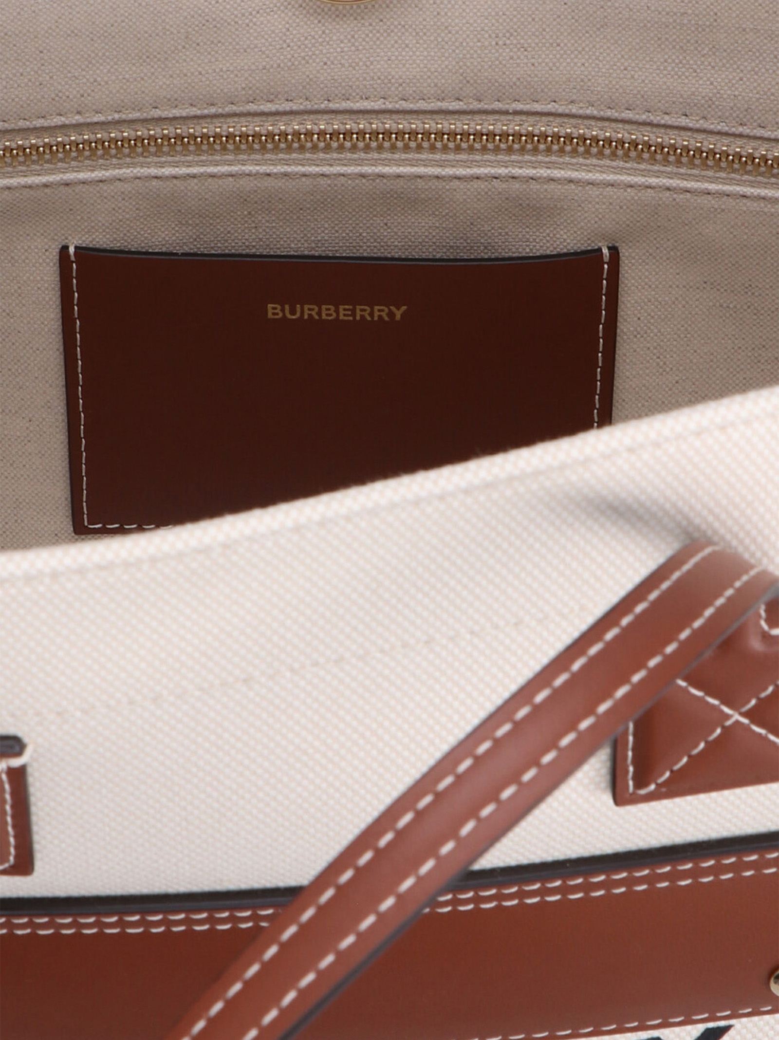 Medium 'Freya' shopping bag 8044129NATURALTAN (Burberry / トートバッグ ) | Burberry (バーバリー)(3)