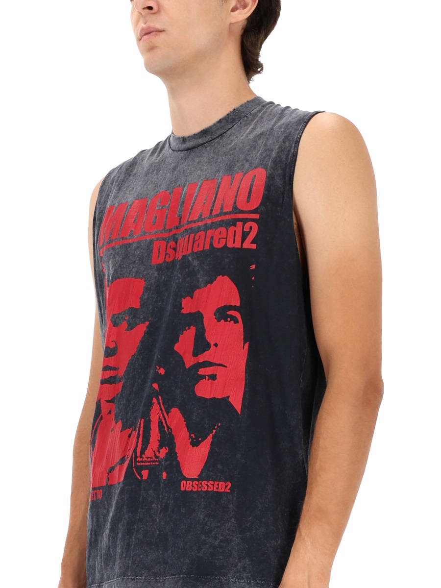 DSQUARED2 X MAGLIANO T-SHIRT S71GD1592S21600814 (Dsquared2 / タンクトップ・キャミソール ) | Dsquared2 (ディースクエアード)(3)