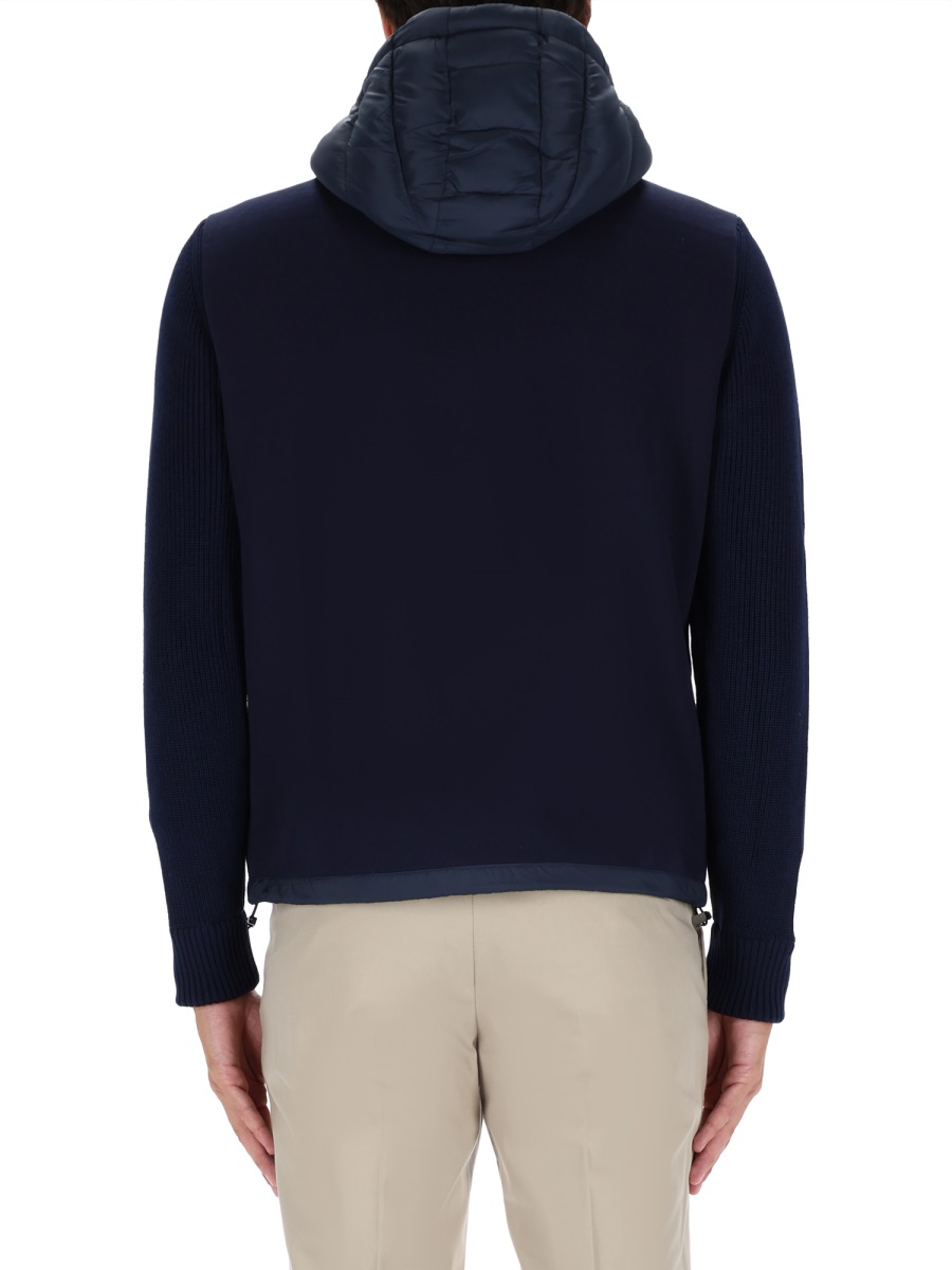 HOODED JACKET WITH KNITTED SLEEVES 11128ZX68 (COLMAR / カジュアルジャケット ) | COLMAR (コルマー)(2)