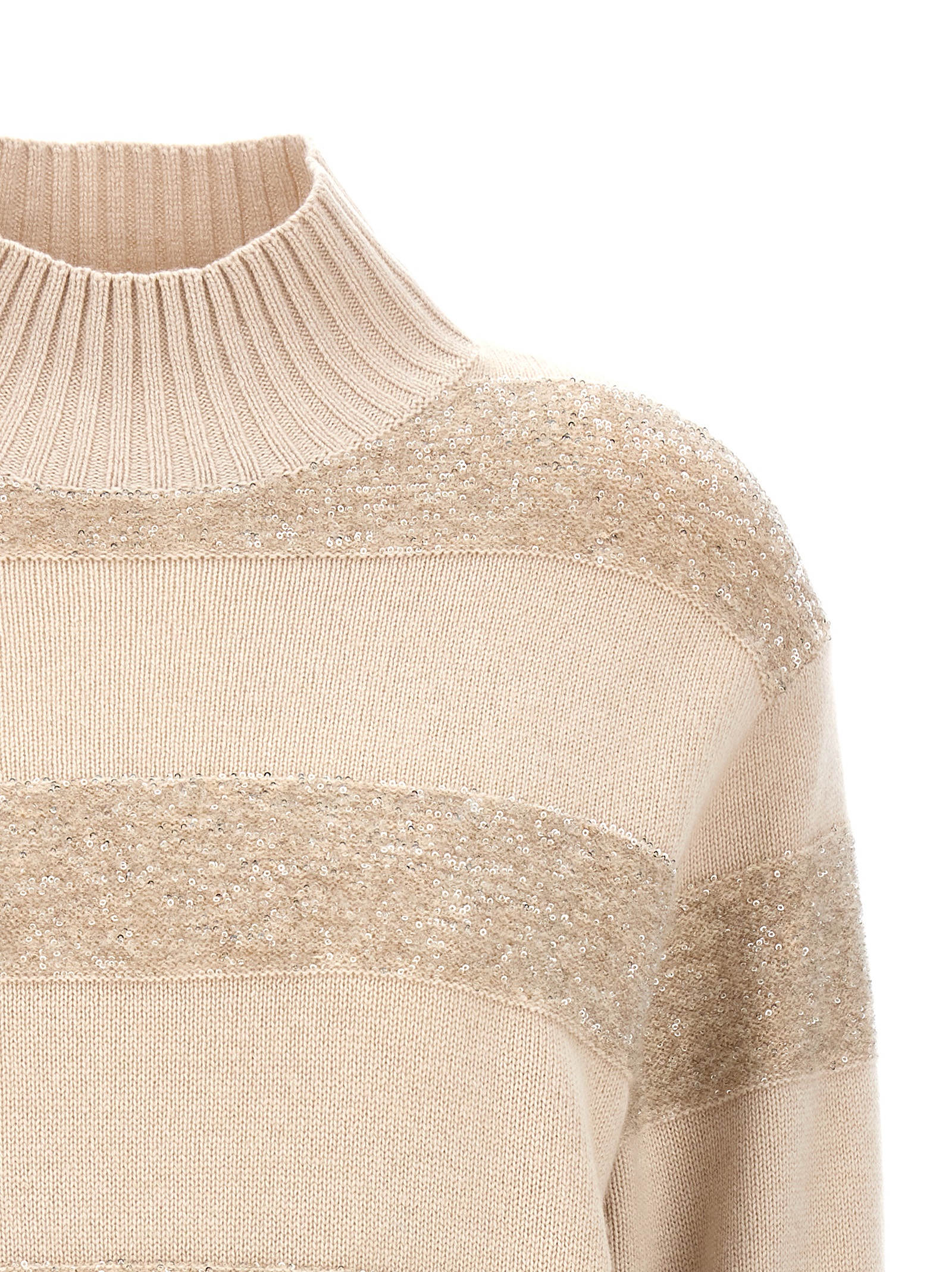 Sequin sweater M16702104CLS40 (Brunello Cucinelli / ニット・セーター・カーディガン ) | Brunello Cucinelli (ブルネロ・クチネリ)(2)