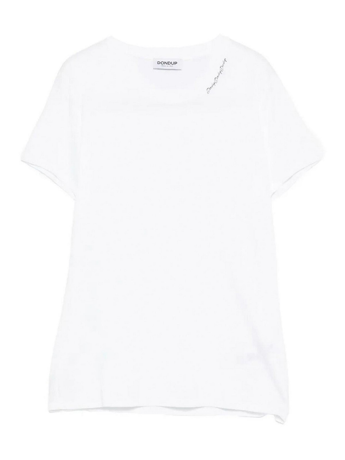 Crew-Neck T-Shirt DS060JF0350DLV4DD000 (DONDUP / Tシャツ・カットソー ) | DONDUP (ドンダップ)