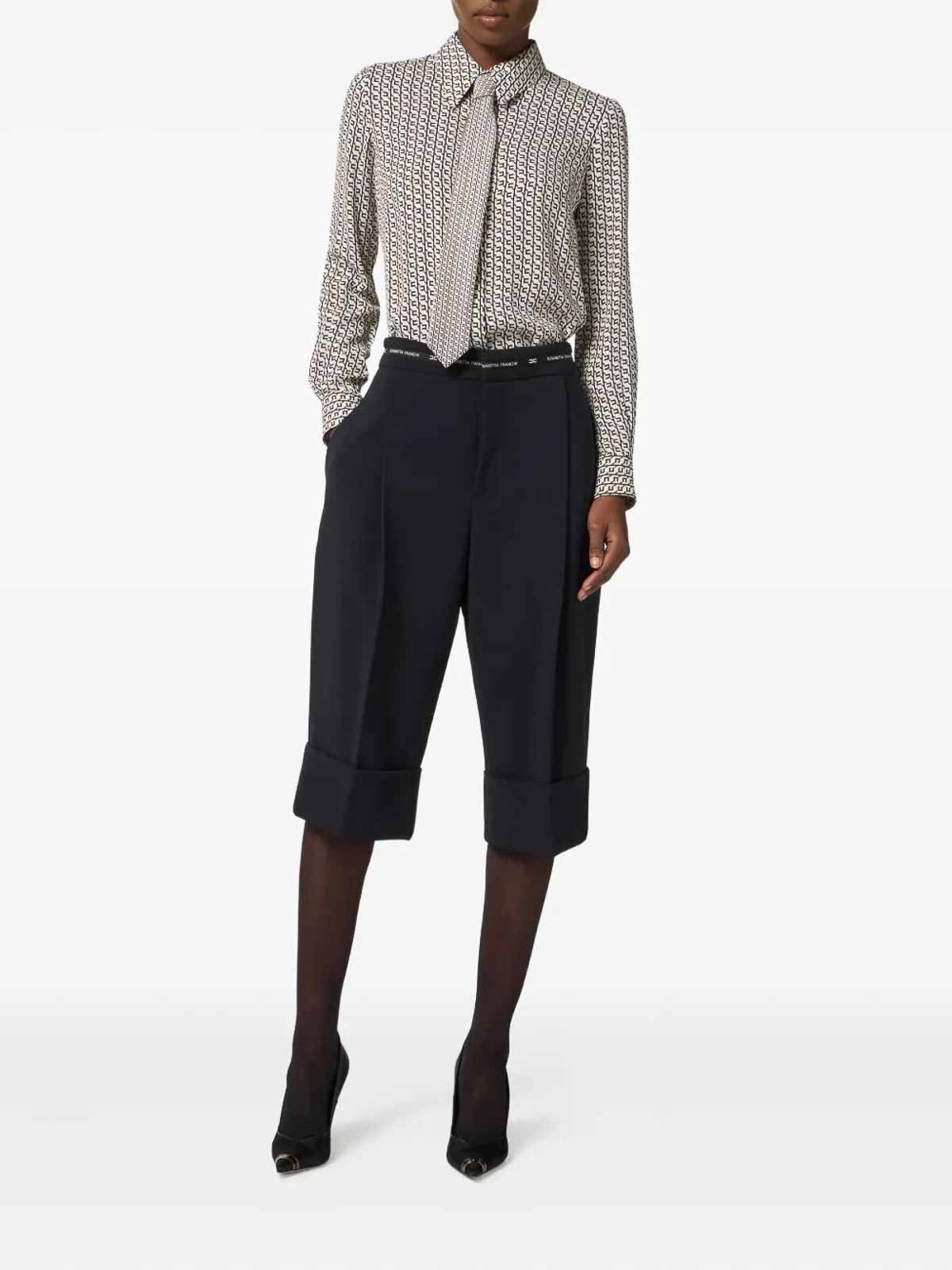 Shirt CA10956E2EF1 (Elisabetta Franchi / シャツ・ブラウス ) | Elisabetta Franchi (エリザベッタ フランキ)(1)