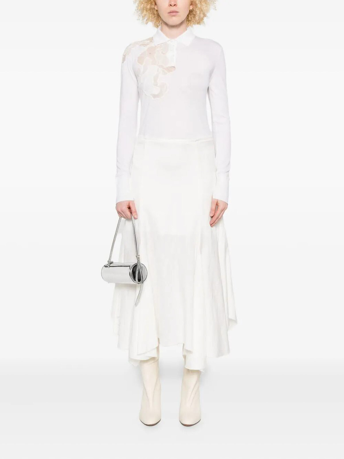 Long Sleeve Polo-Neck Sweater D475M321APATL10602 (ERMANNO SCERVINO / ニット・セーター・カーディガン ) | ERMANNO SCERVINO (エルマンノ シェルヴィーノ)(1)