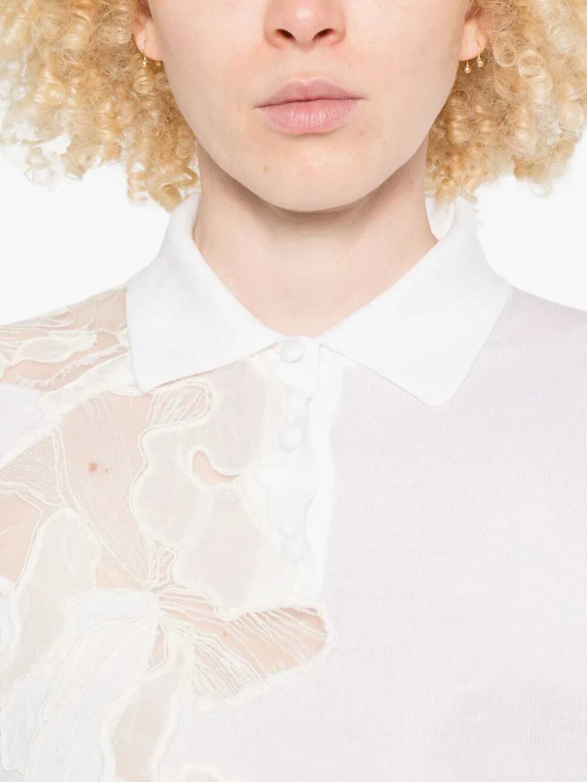 Long Sleeve Polo-Neck Sweater D475M321APATL10602 (ERMANNO SCERVINO / ニット・セーター・カーディガン ) | ERMANNO SCERVINO (エルマンノ シェルヴィーノ)(2)