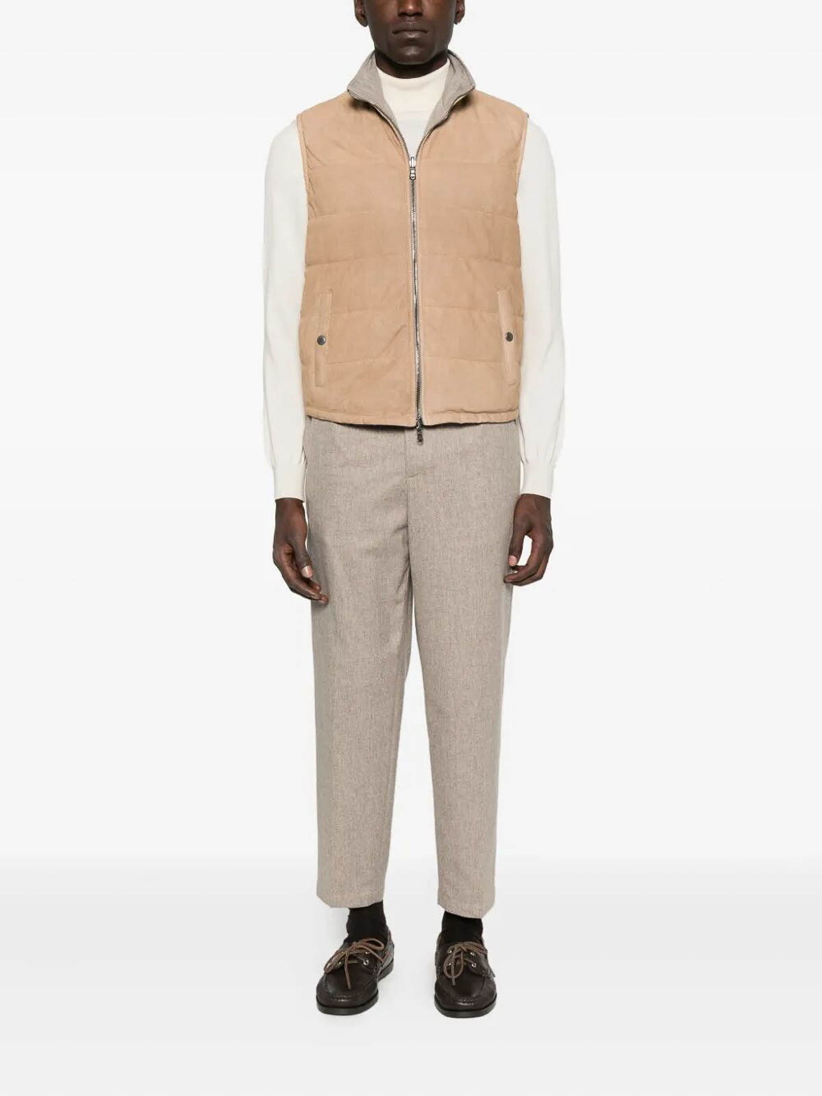 Reversible Vest KENT512120010 (BARBA / ベスト ) | BARBA (バルバ)(1)