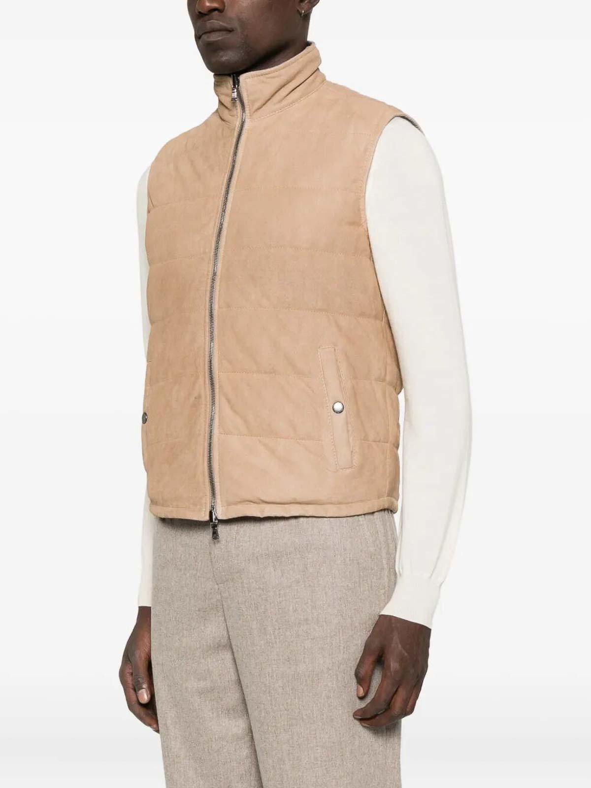 Reversible Vest KENT512120010 (BARBA / ベスト ) | BARBA (バルバ)(4)