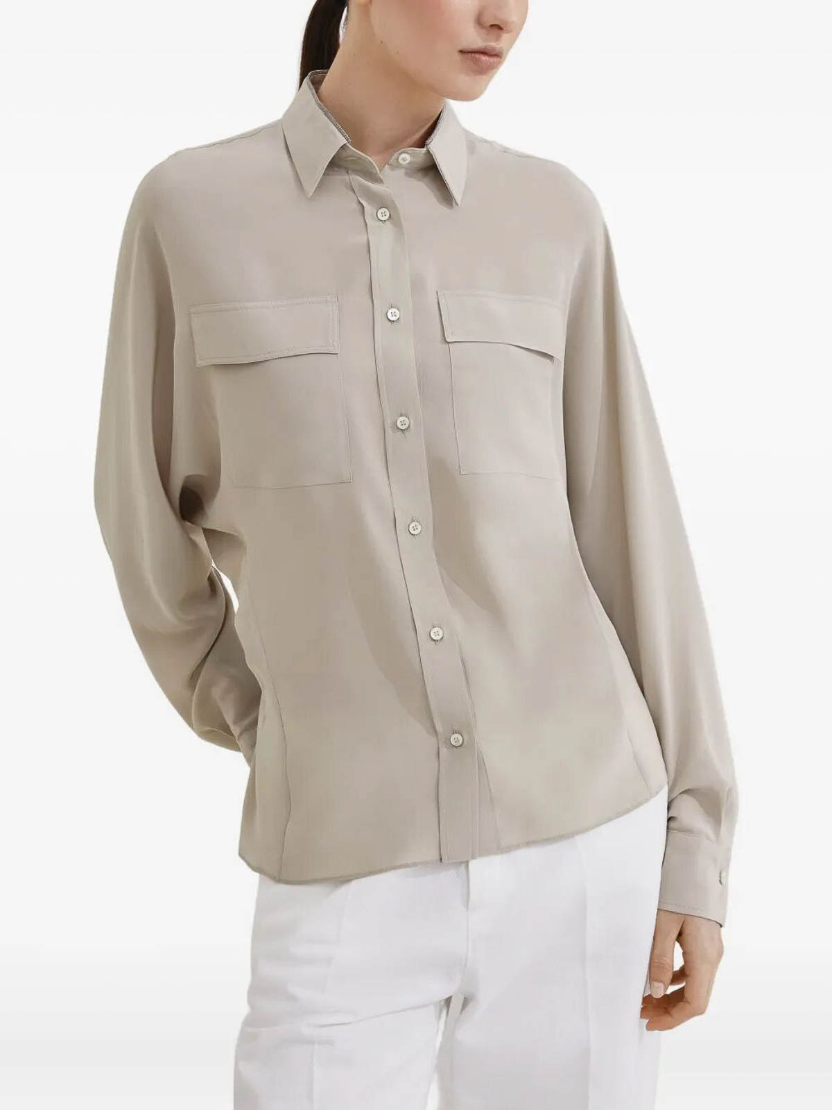 Shirt MB993NC116C4274 (Brunello Cucinelli / シャツ・ブラウス ) | Brunello Cucinelli (ブルネロ・クチネリ)(1)