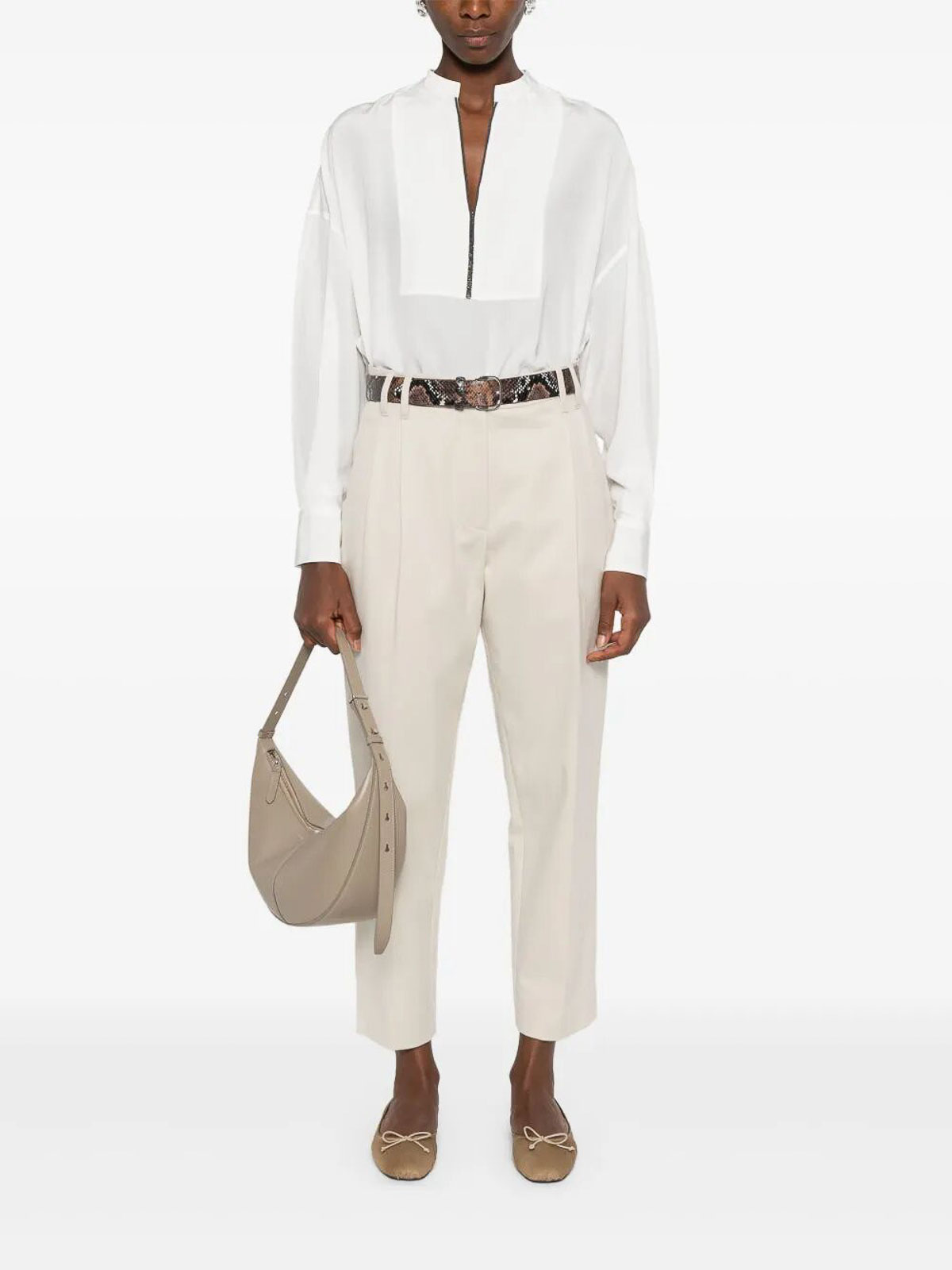 Blouse MB993EA101C600 (Brunello Cucinelli / シャツ・ブラウス ) | Brunello Cucinelli (ブルネロ・クチネリ)(1)