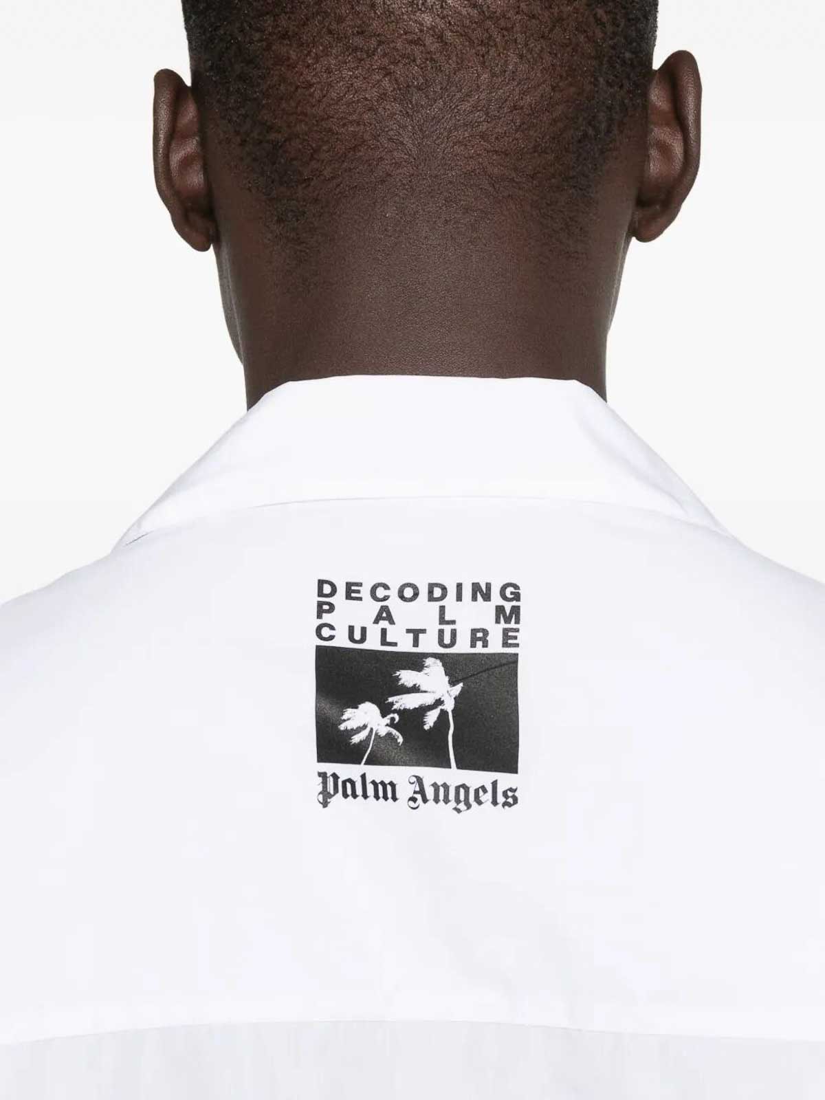 `Dec Palm Culture` Bowling Shirt PMGG00AF25FAB0020110 (Palm Angels / シャツ・ブラウス ) | Palm Angels (パームエンジェルス)(3)