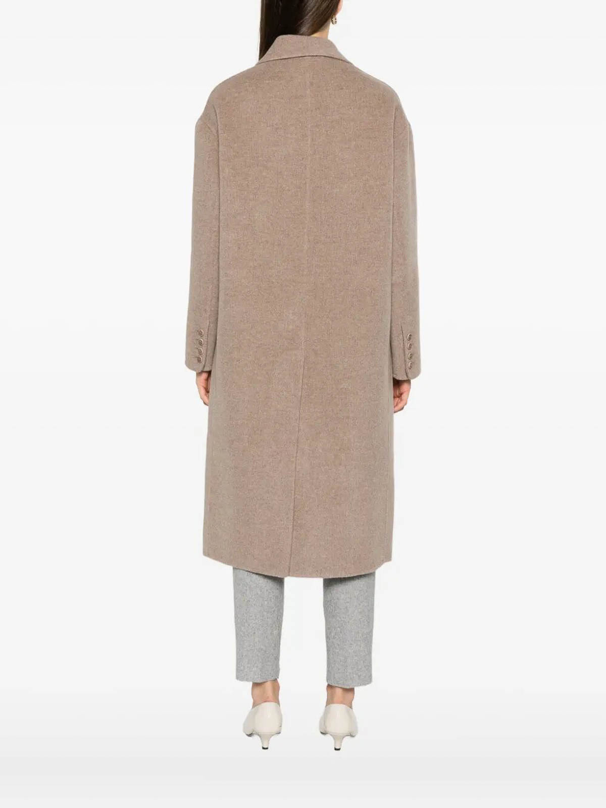 Single-Breasted Coat D476D301CBNHOM4703 (ERMANNO SCERVINO / コート ) | ERMANNO SCERVINO (エルマンノ シェルヴィーノ)(4)