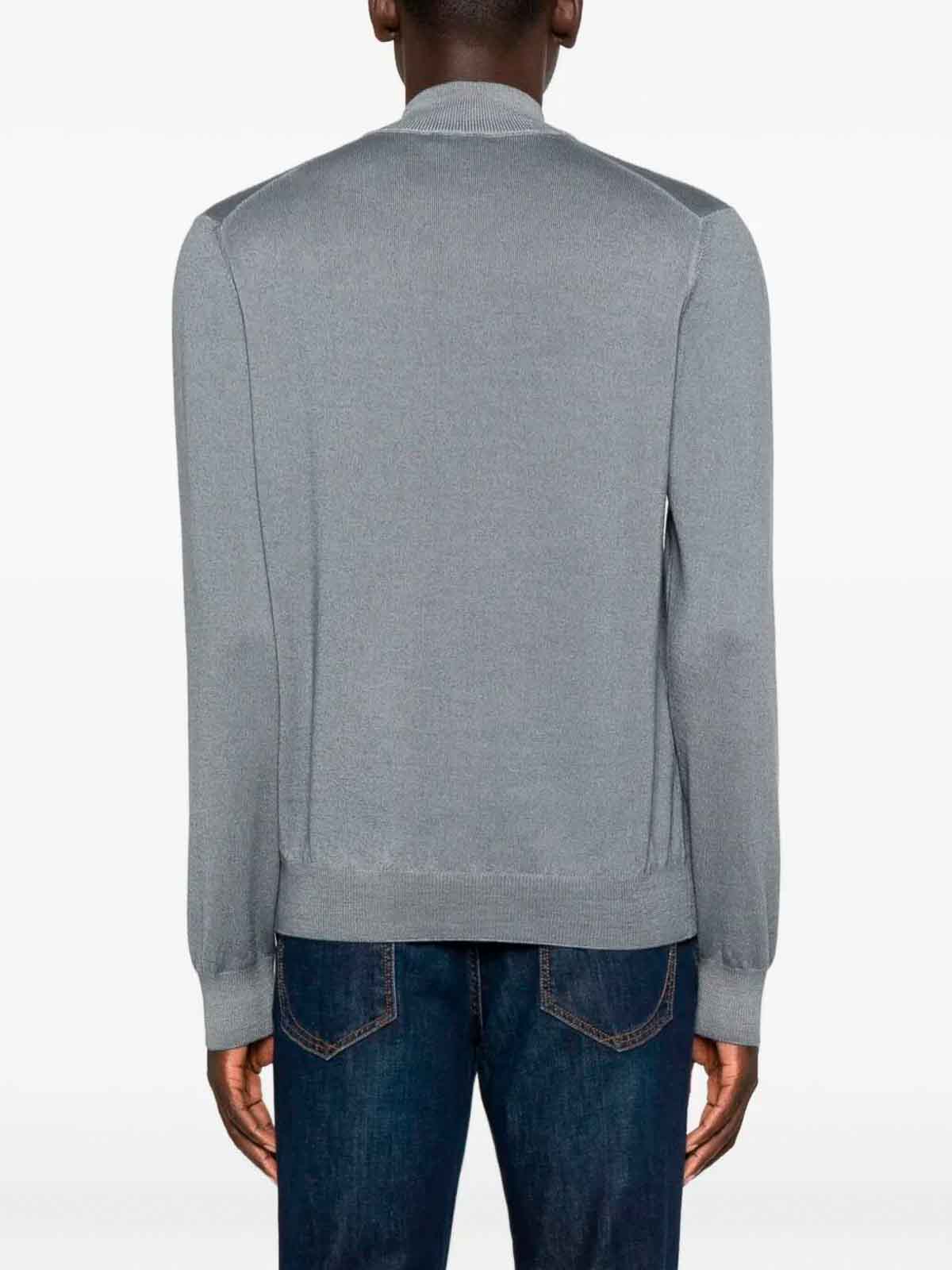 Full Zip Cardigan 22792555440011 (BARBA / ニット・セーター・カーディガン ) | BARBA (バルバ)(2)