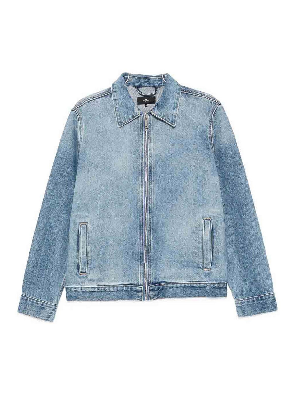 `Harrington Jacket Mason` Jacket 7TI20E35LIGHT (7 for all mankind / カジュアルジャケット ) | 7 for all mankind (セブンフォーオールマンカインド)