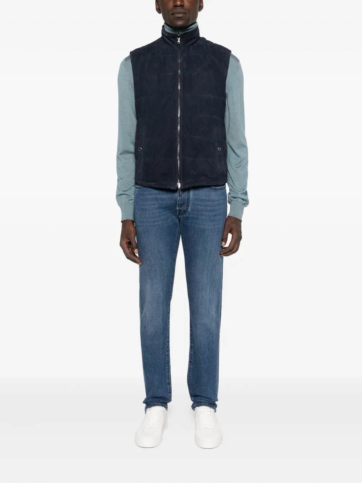 Reversible Vest KENT512120090 (BARBA / ベスト ) | BARBA (バルバ)(1)