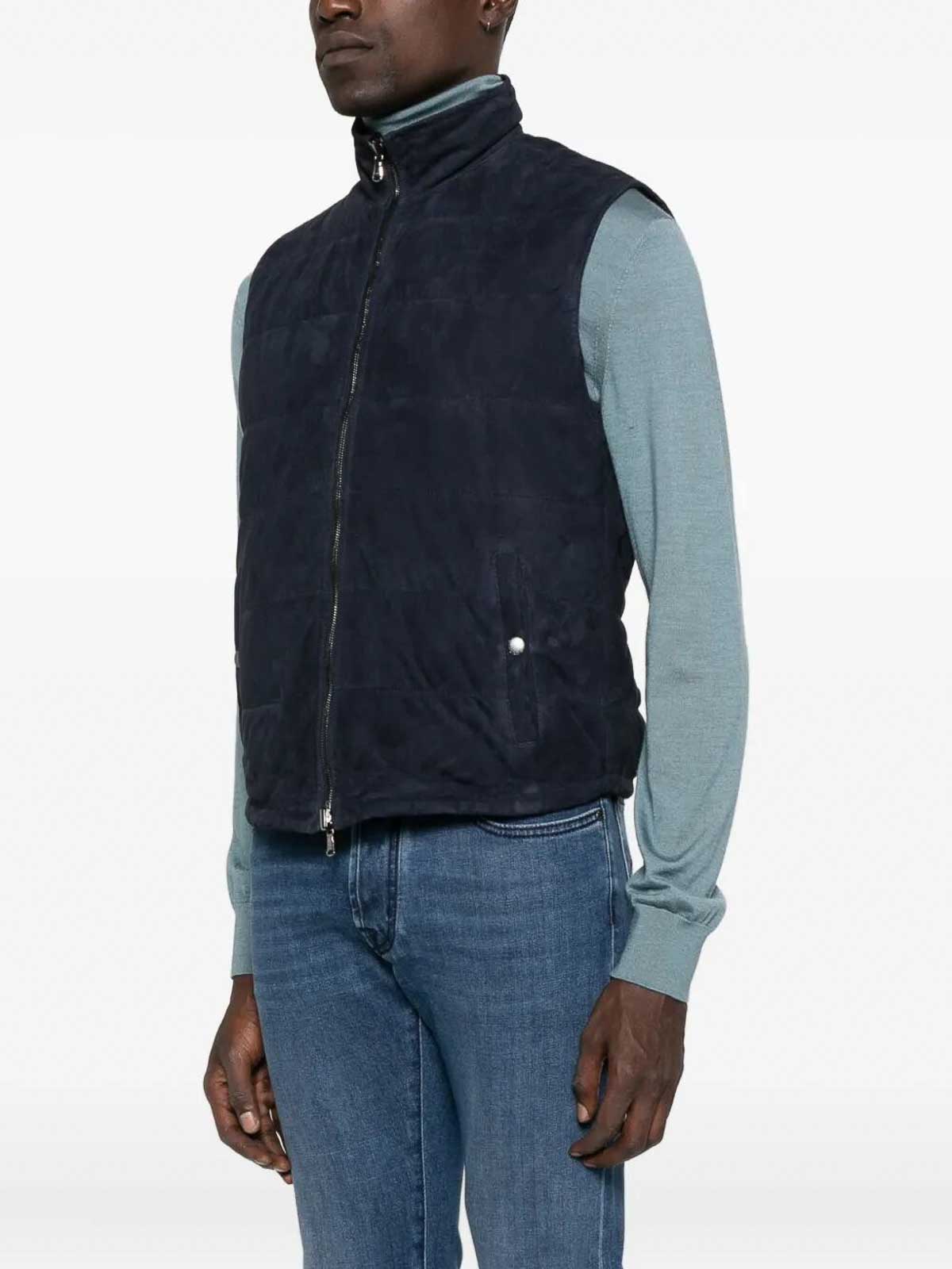 Reversible Vest KENT512120090 (BARBA / ベスト ) | BARBA (バルバ)(4)