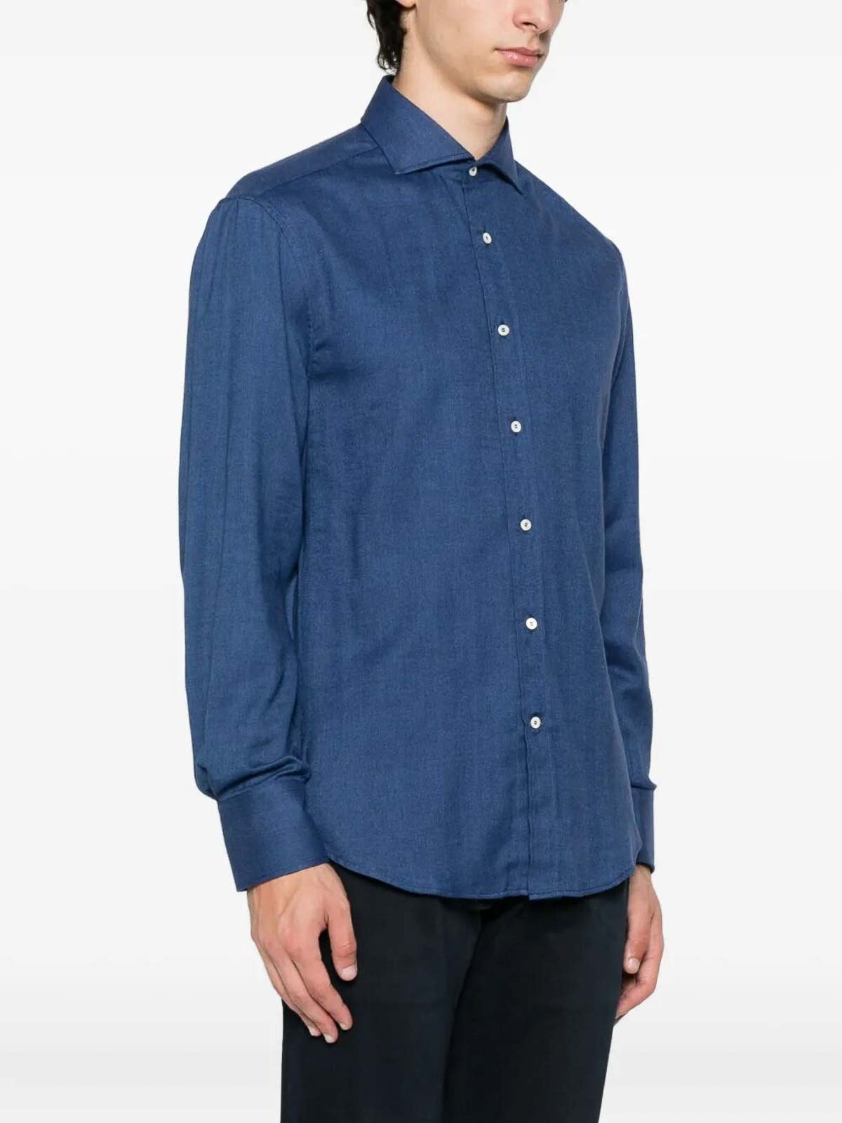 Flannel Chevron Shirt MY6371718C018 (Brunello Cucinelli / シャツ・ブラウス ) | Brunello Cucinelli (ブルネロ・クチネリ)(2)