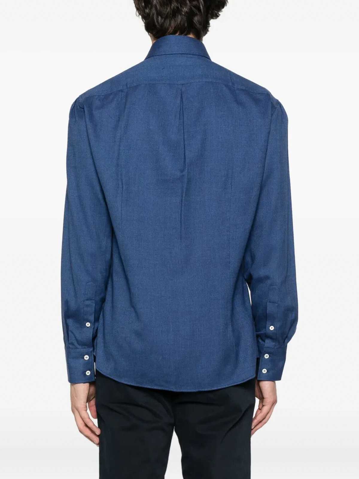 Flannel Chevron Shirt MY6371718C018 (Brunello Cucinelli / シャツ・ブラウス ) | Brunello Cucinelli (ブルネロ・クチネリ)(3)