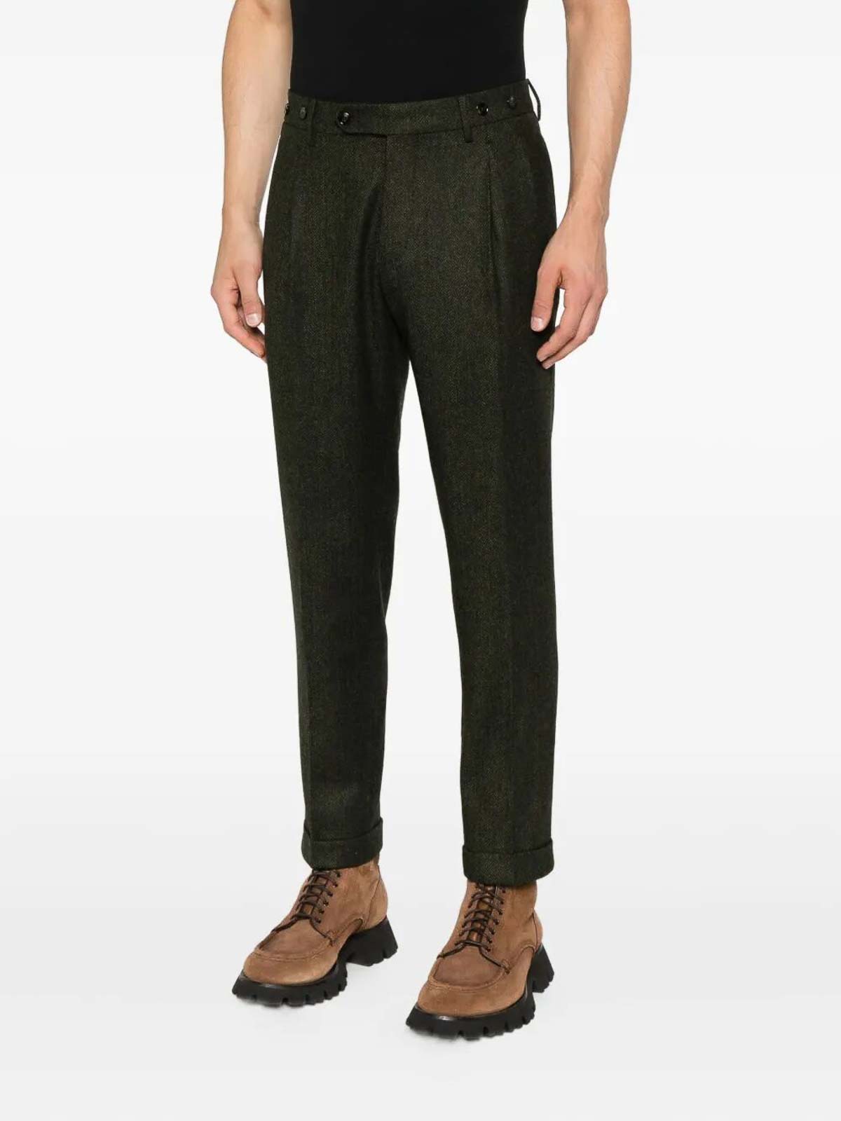 Relaxed Fit Pants BARBERAM1513GREEN (BERWICH / パンツ ) | BERWICH (ベルウィッチ)(2)