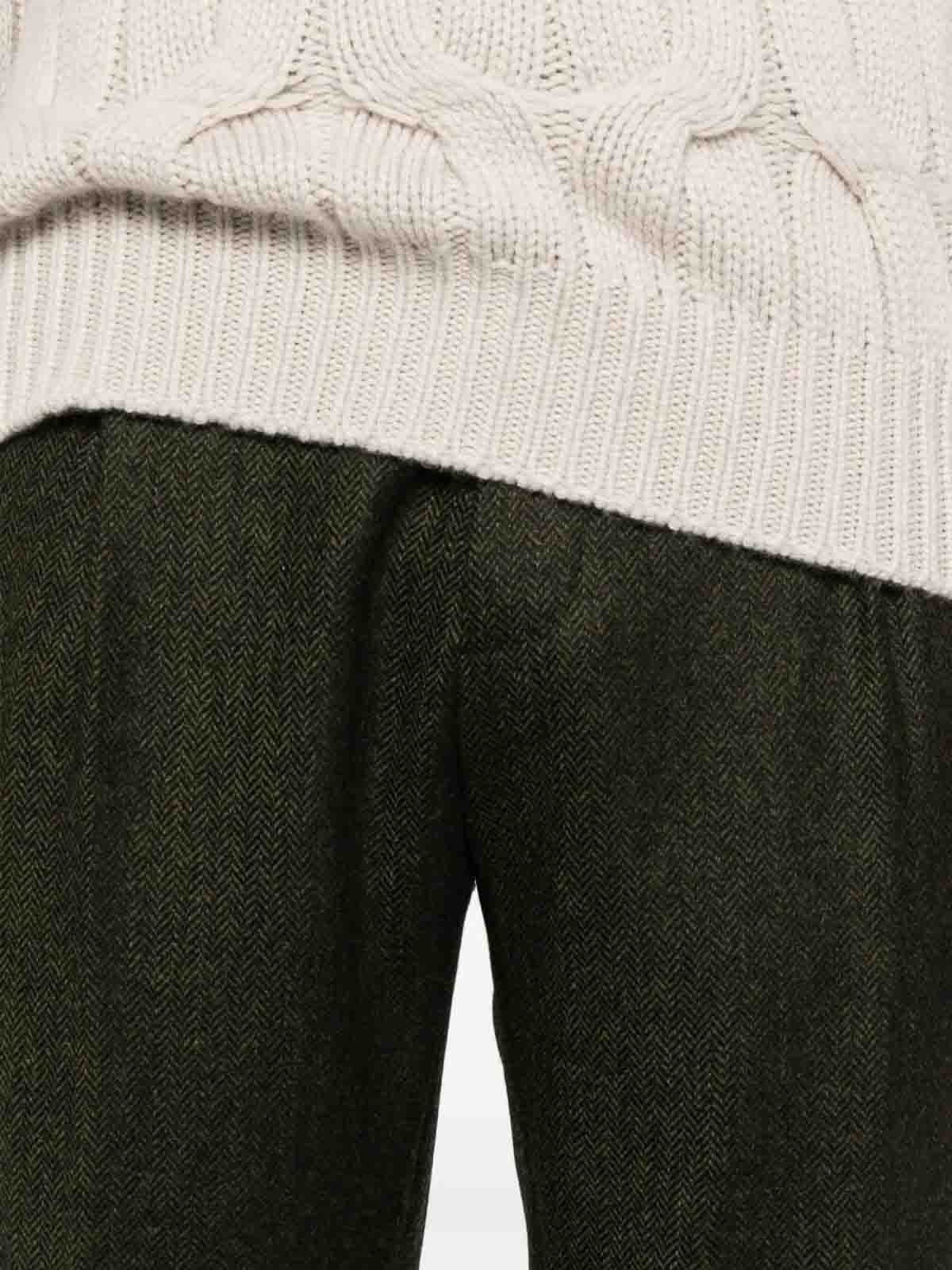 Relaxed Fit Pants BARBERAM1513GREEN (BERWICH / パンツ ) | BERWICH (ベルウィッチ)(3)