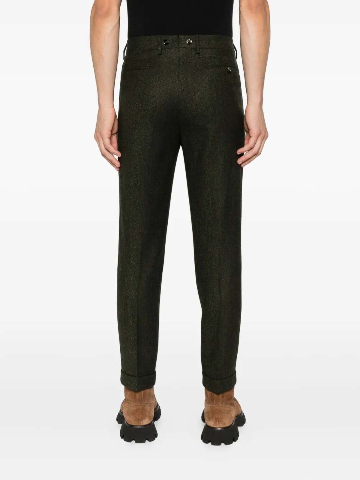 Relaxed Fit Pants BARBERAM1513GREEN (BERWICH / パンツ ) | BERWICH (ベルウィッチ)(4)