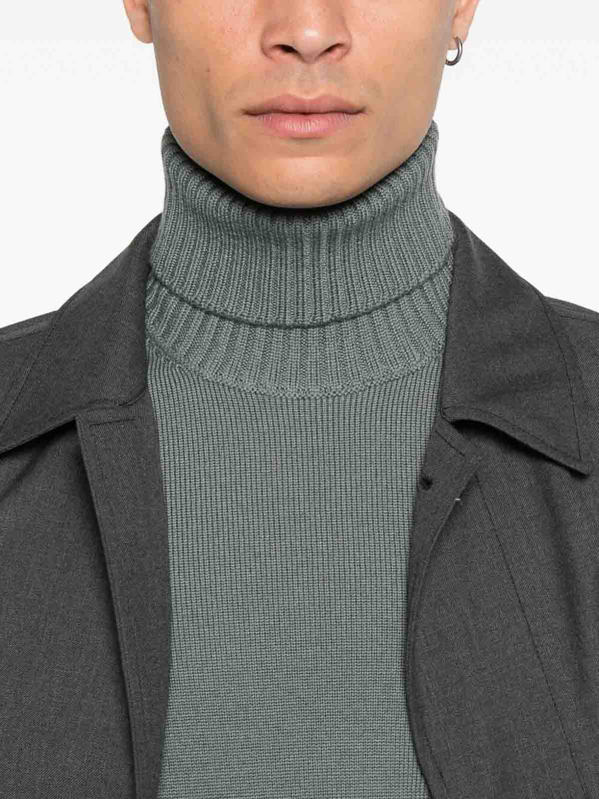 Long Sleeve Turtle-Neck Sweater D7M104L475 (Drumohr / ニット・セーター・カーディガン ) | Drumohr (ドルモア)(3)