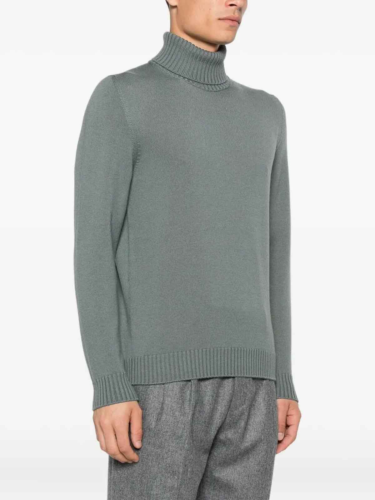 Long Sleeve Turtle-Neck Sweater D7M104L475 (Drumohr / ニット・セーター・カーディガン ) | Drumohr (ドルモア)(4)