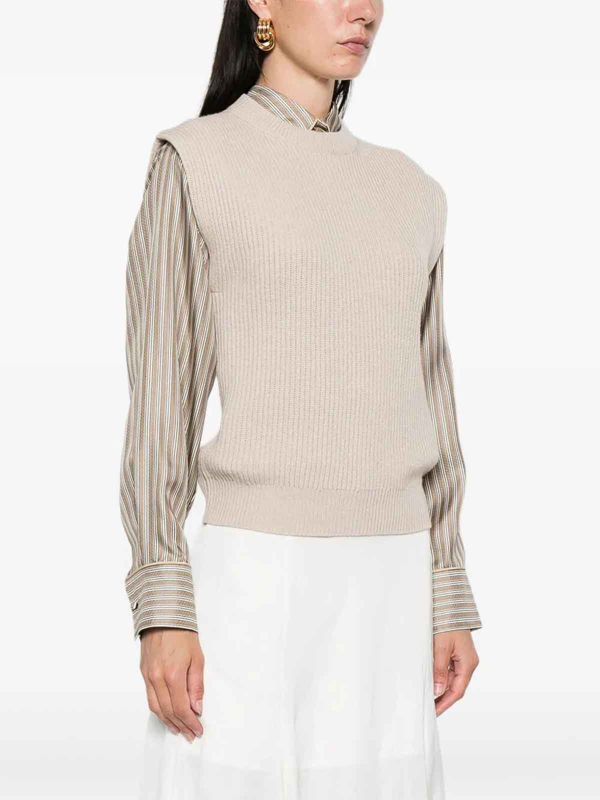 Knitted Vest M16725100C9504 (Brunello Cucinelli / ベスト ) | Brunello Cucinelli (ブルネロ・クチネリ)(4)