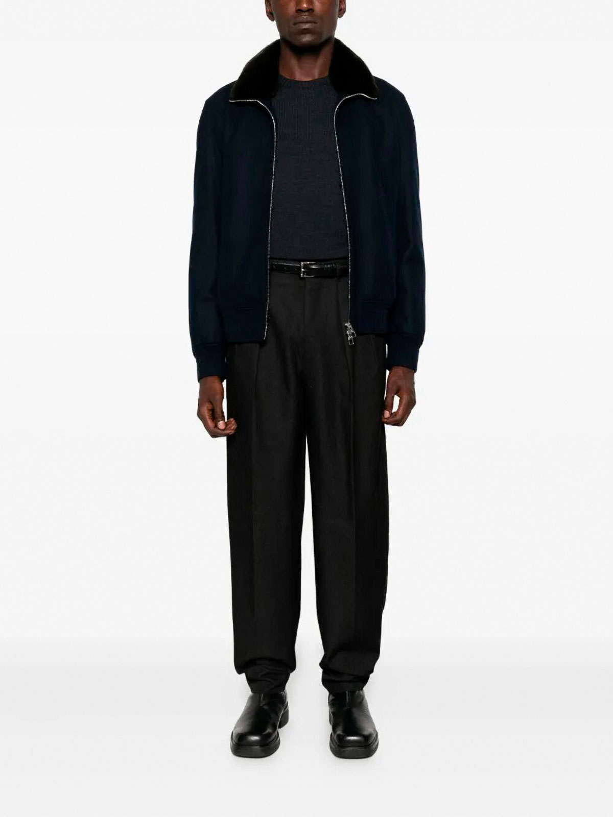 Long Sleeve Crew-Neck Sweater D7M103L681 (Drumohr / ニット・セーター・カーディガン ) | Drumohr (ドルモア)(1)