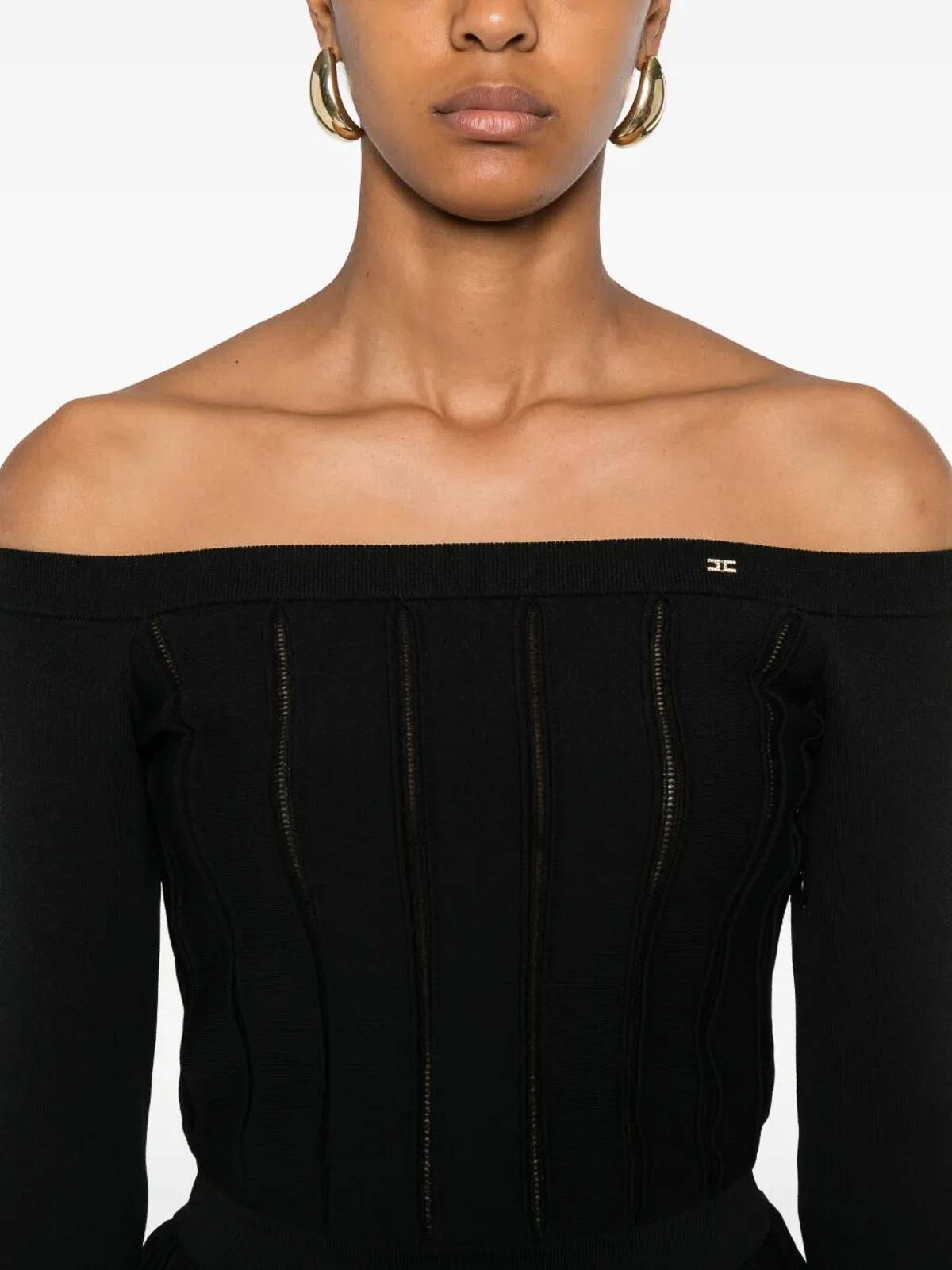 Tricot Sweater MK92S56E2110 (Elisabetta Franchi / ニット・セーター・カーディガン ) | Elisabetta Franchi (エリザベッタ フランキ)(2)