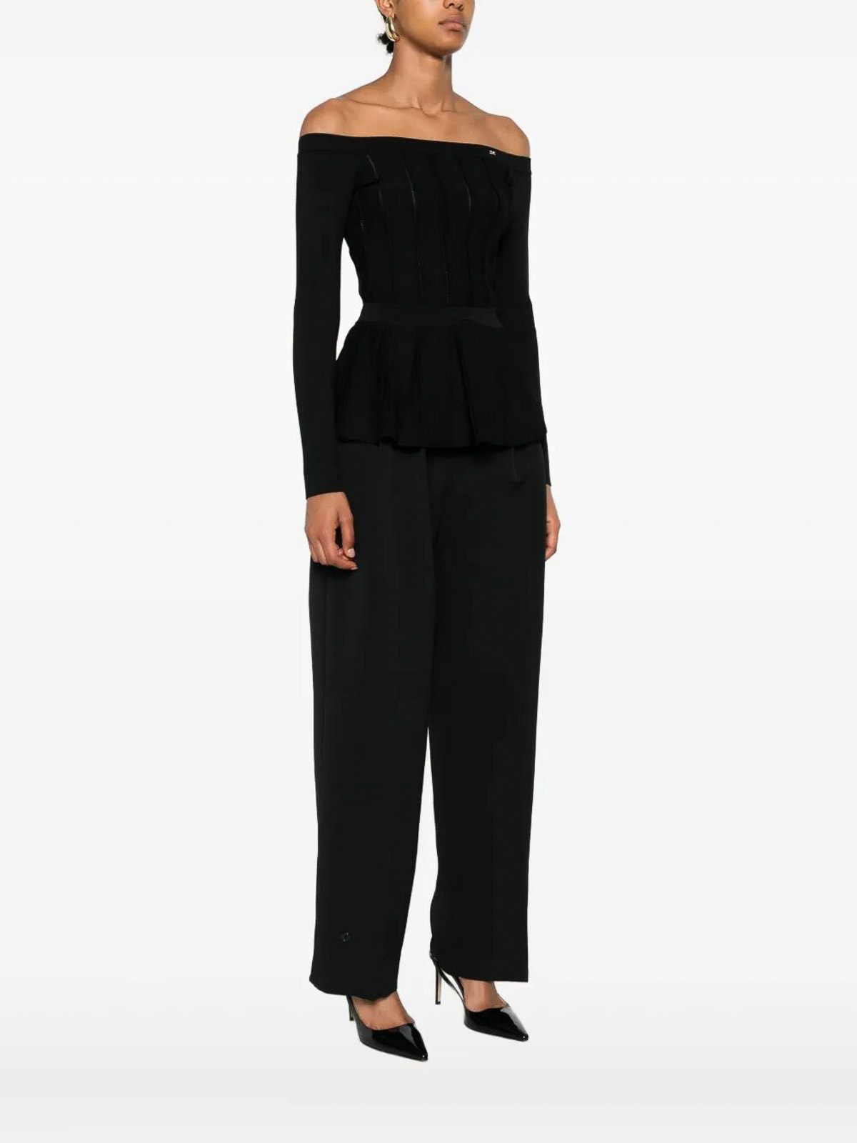 Tricot Sweater MK92S56E2110 (Elisabetta Franchi / ニット・セーター・カーディガン ) | Elisabetta Franchi (エリザベッタ フランキ)(3)