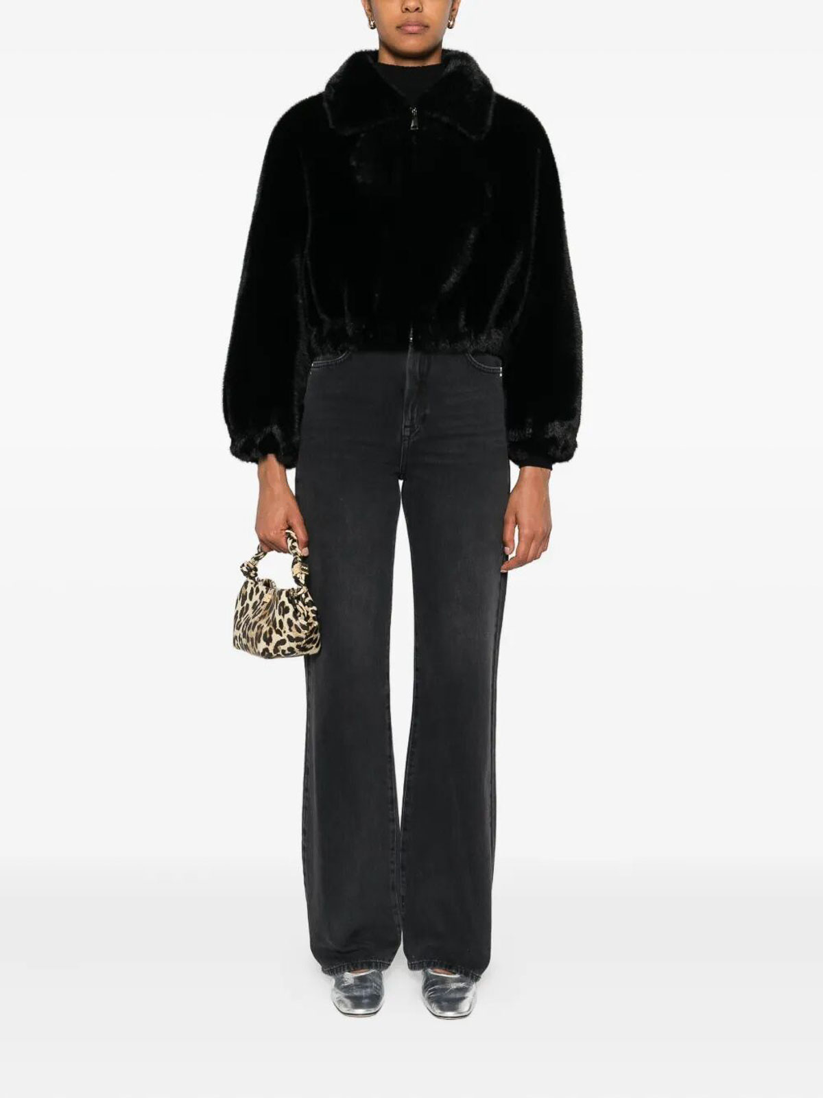 Eco Mink Bomber Jacket E3143BLACK (VALENTINI 1972 / レザー&ファージャケット・コート ) | VALENTINI 1972 (ヴァレンティーニ 1972)(1)