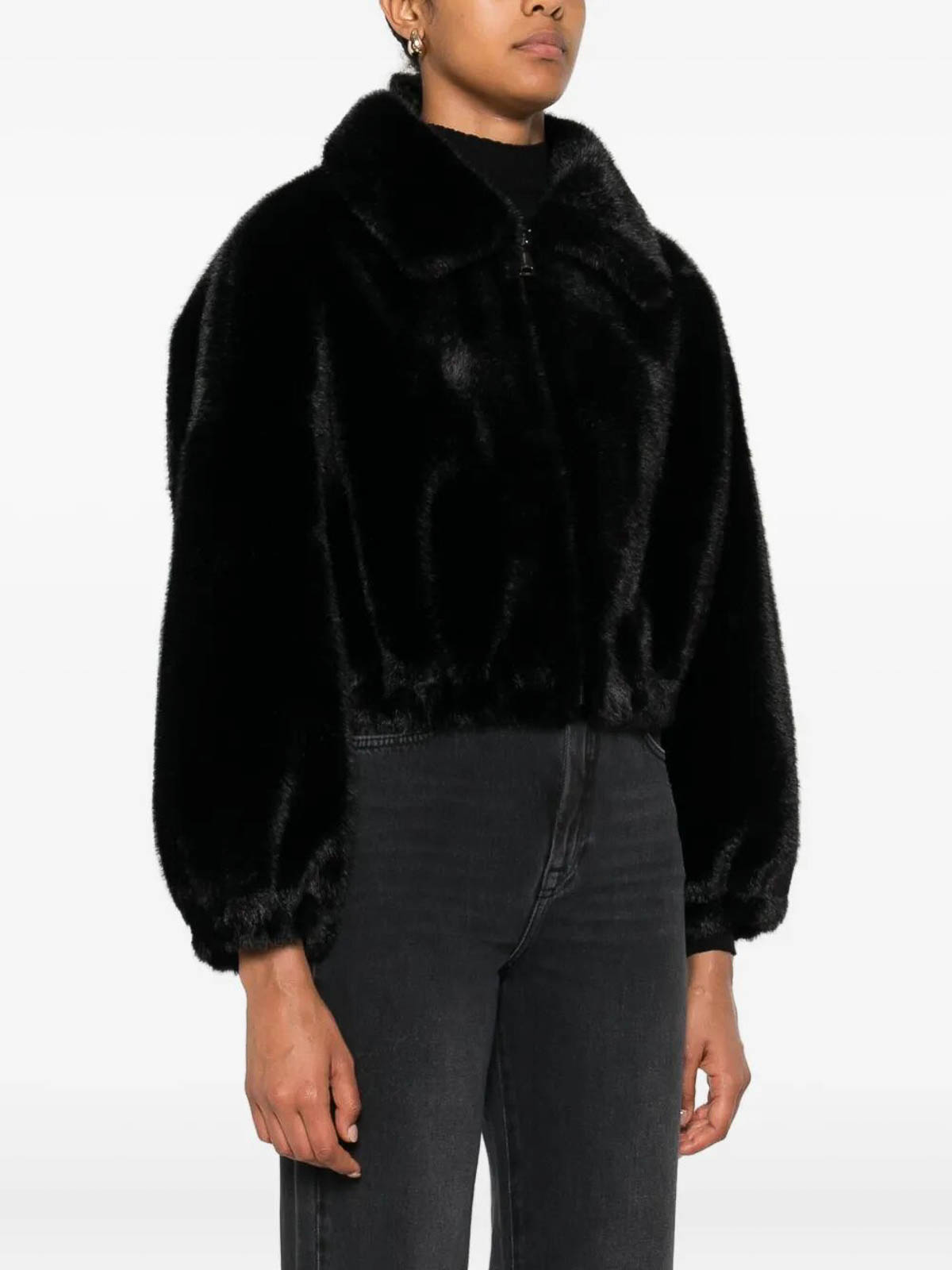 Eco Mink Bomber Jacket E3143BLACK (VALENTINI 1972 / レザー&ファージャケット・コート ) | VALENTINI 1972 (ヴァレンティーニ 1972)(3)