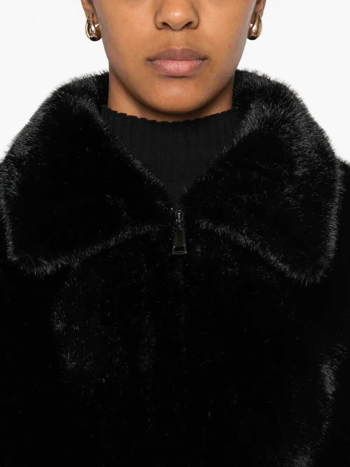 Eco Mink Bomber Jacket E3143BLACK (VALENTINI 1972 / レザー&ファージャケット・コート ) | VALENTINI 1972 (ヴァレンティーニ 1972)(4)