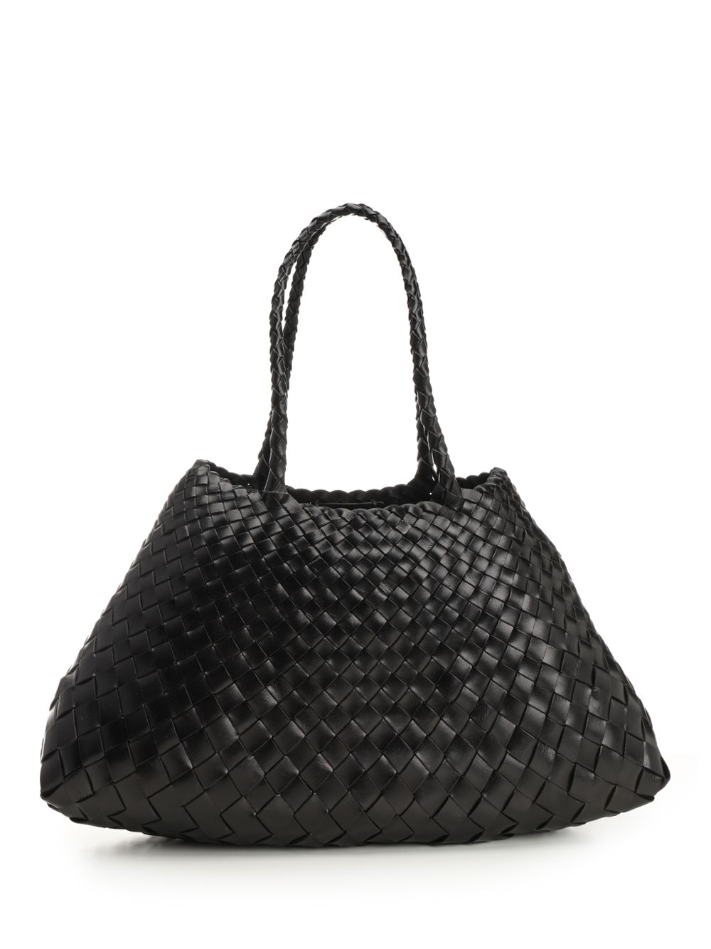 Santa Croce Big Woven Leather Tote Bag 8892BLACK (dragon DIFFUSION / トートバッグ ) | dragon DIFFUSION (ドラゴンディフュージョン)(2)