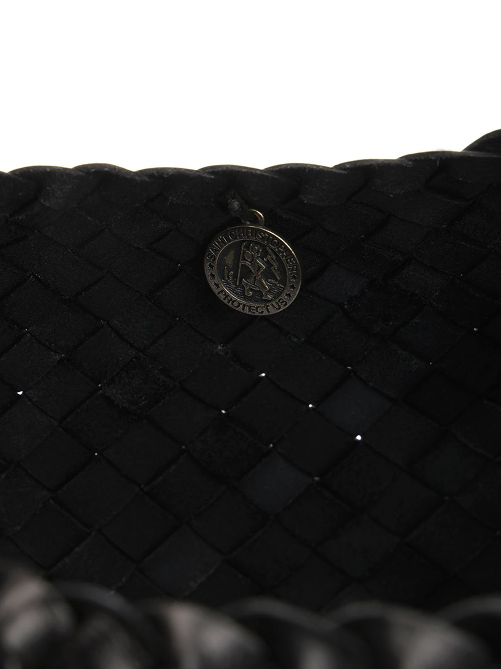 Santa Croce Big Woven Leather Tote Bag 8892BLACK (dragon DIFFUSION / トートバッグ ) | dragon DIFFUSION (ドラゴンディフュージョン)(4)