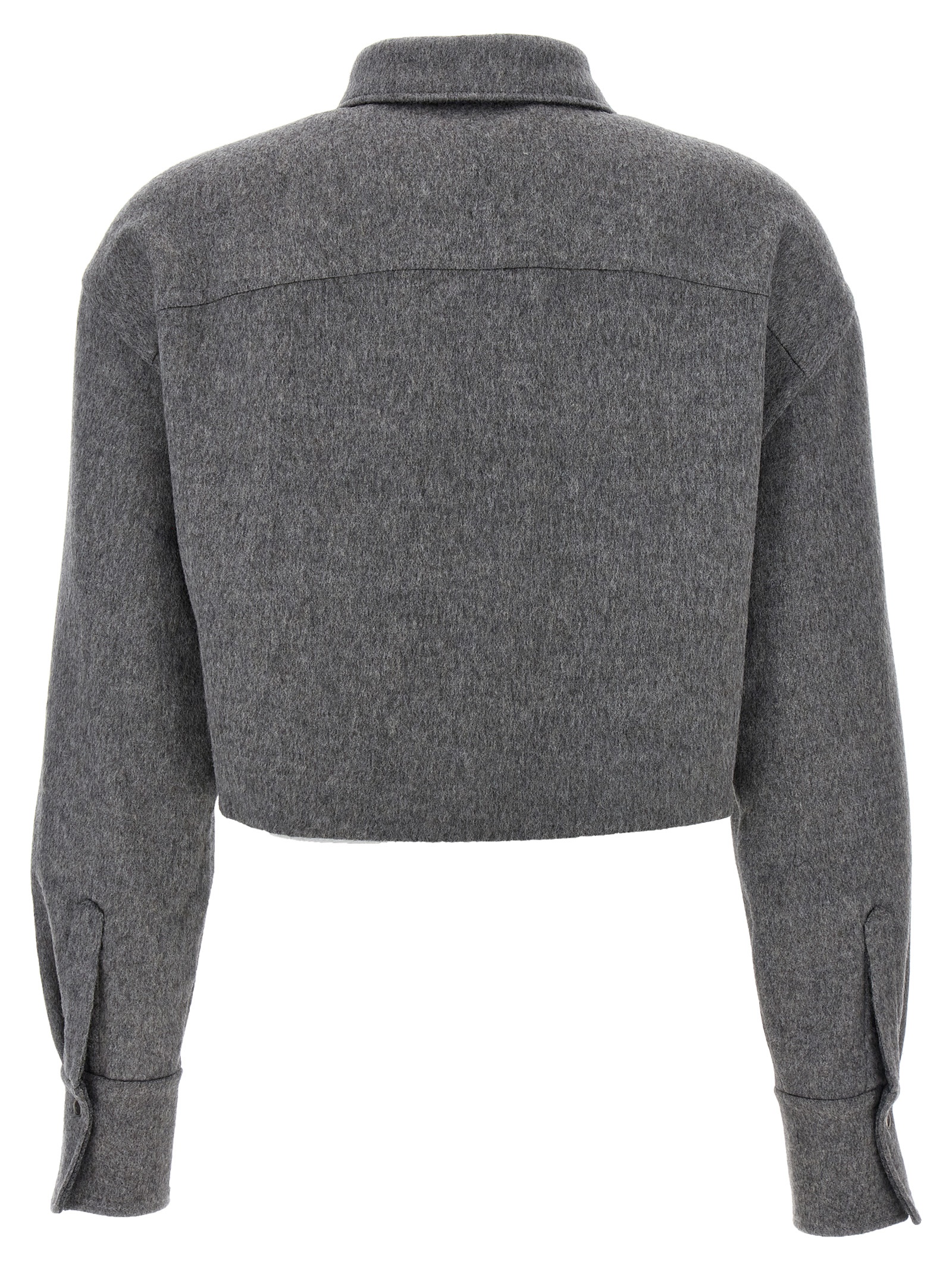 Cropped cashmere shirt MD565ML476C6081 (Brunello Cucinelli / シャツ・ブラウス ) | Brunello Cucinelli (ブルネロ・クチネリ)(1)