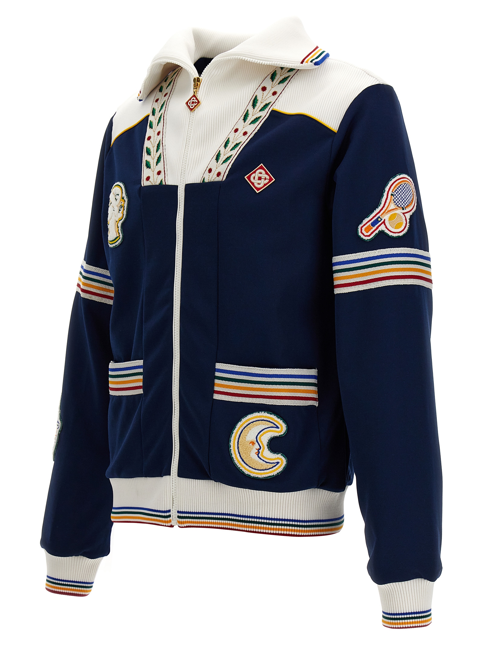 'Mens Varsity' sweatshirt MF24JTP28401NAVY (Casablanca / カジュアルジャケット ) | Casablanca (カサブランカ)(2)