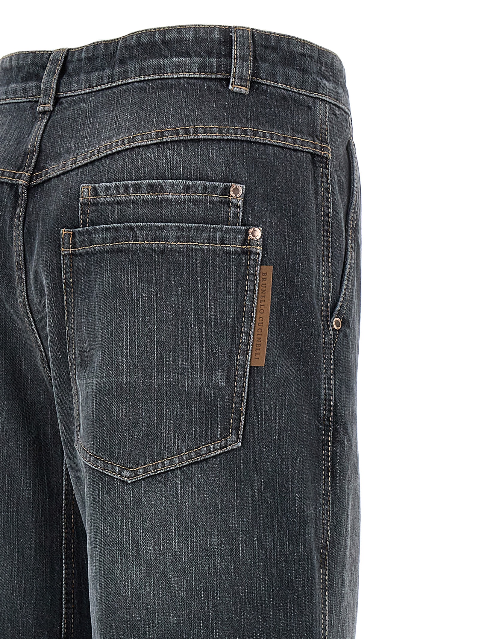 Curved soft jeans MA095P5932C8999 (Brunello Cucinelli / ジーンズ ) |  Brunello Cucinelli (ブルネロ・クチネリ)(3)