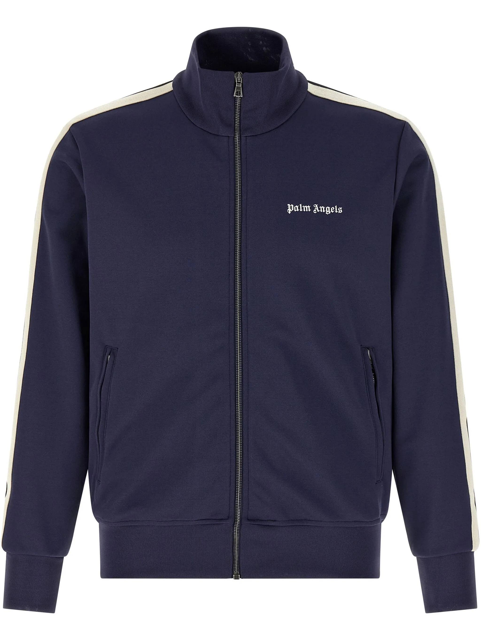Palm Angels Jackets Blue PMBD058C99FAB0024603 (Palm Angels / スウェット・フーディー ) | Palm Angels (パームエンジェルス)